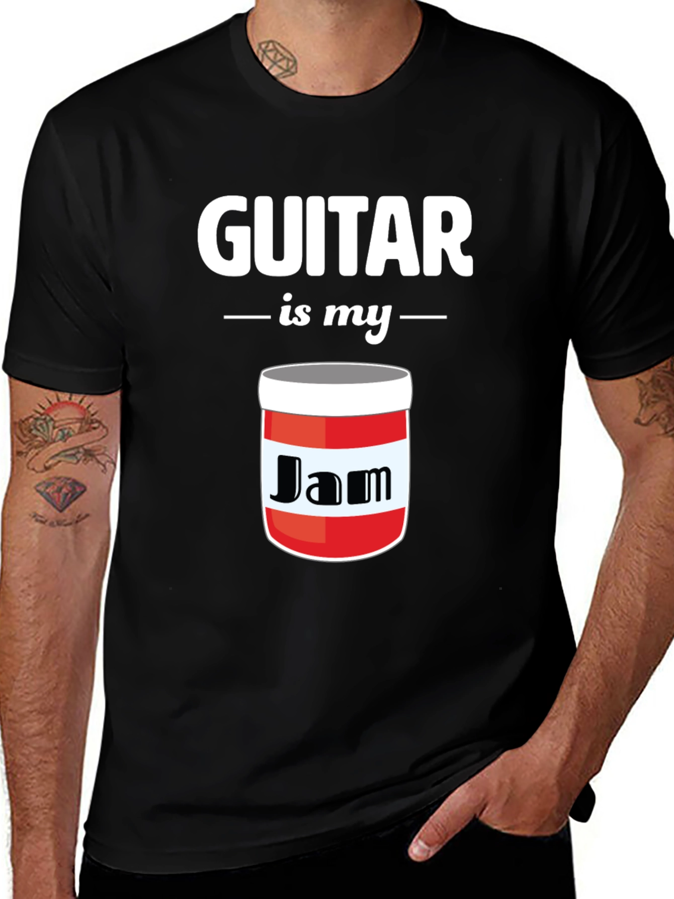Guitar is My Jam Graphic T-Shirt