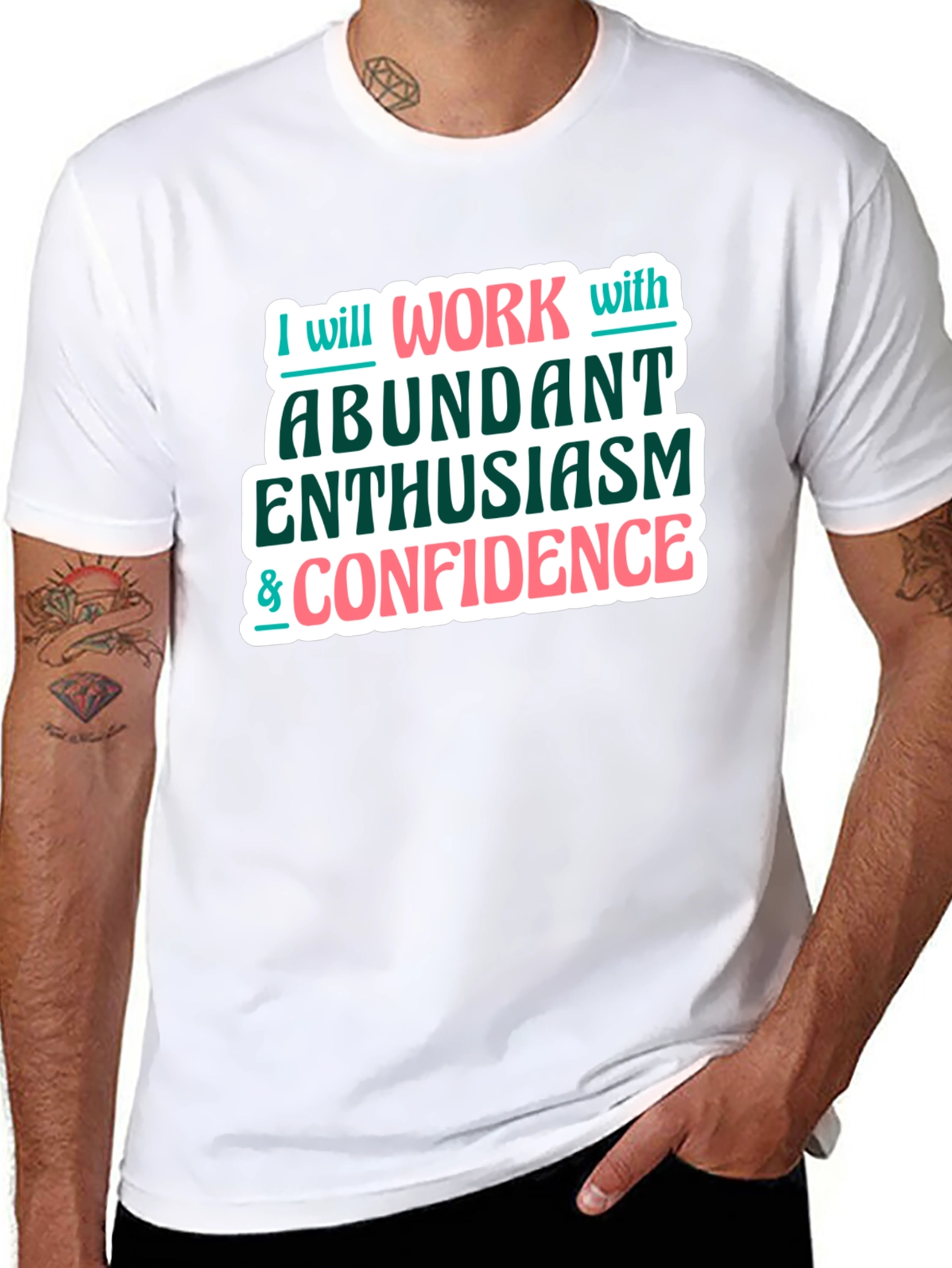Enthusiasm & Confidence Graphic Tee