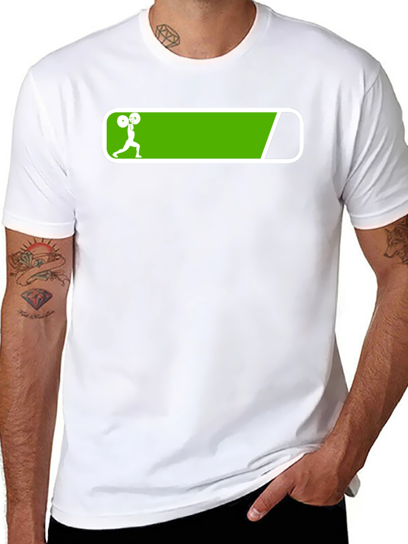 Weightlifting Power Bar T-Shirt
