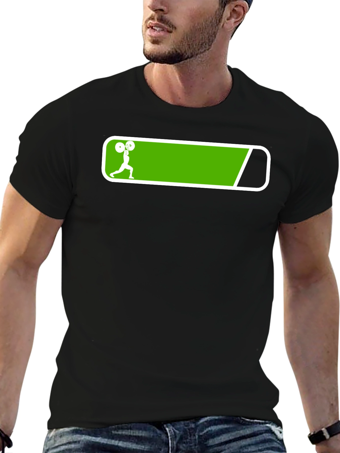 Weightlifting Power Bar T-Shirt