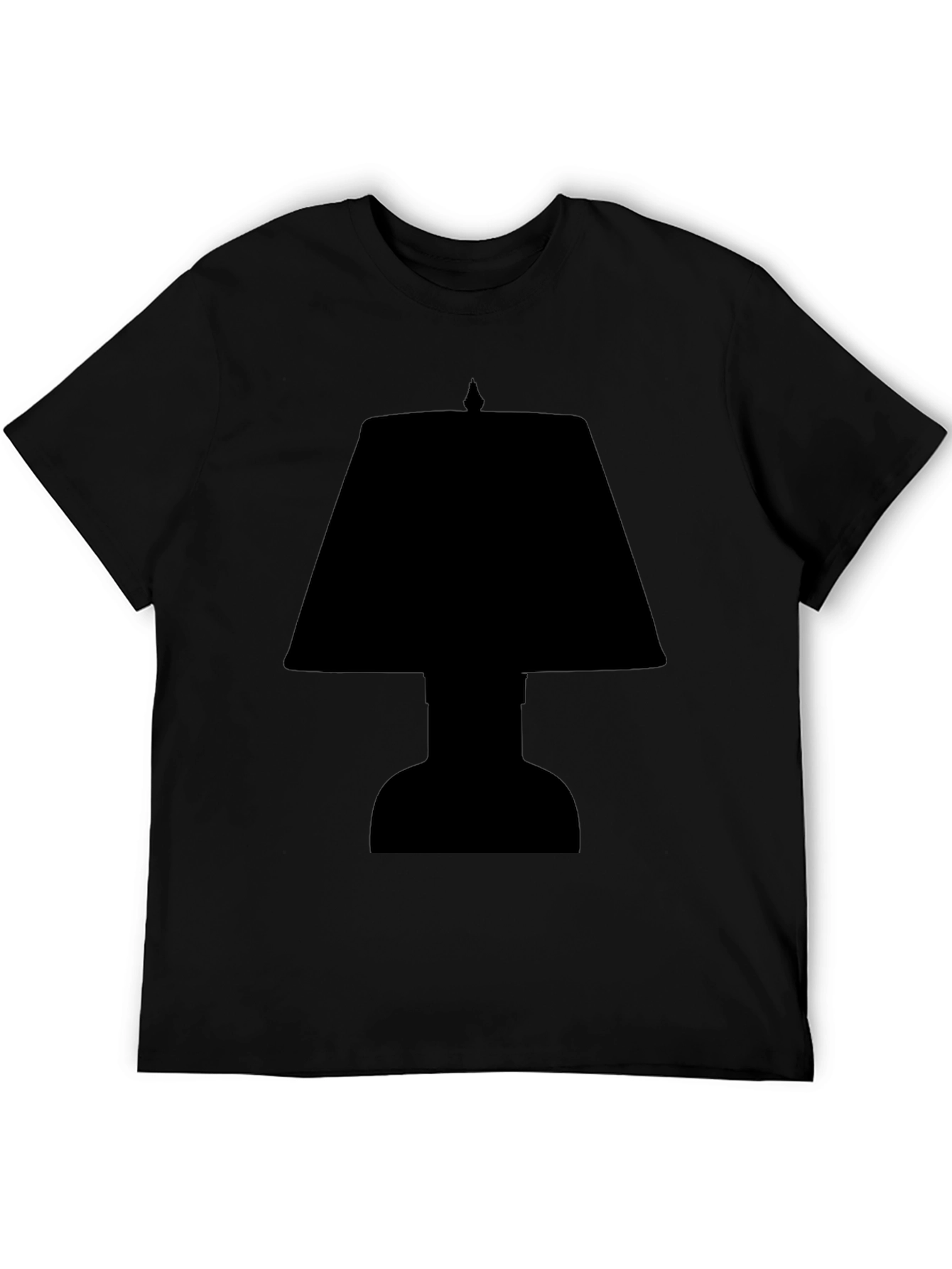 Silhouette Lamp Graphic Tee - Stylish & Unique