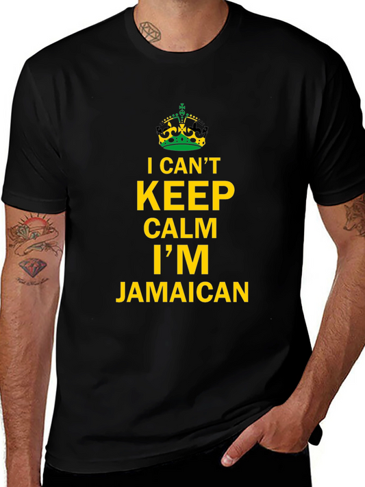 I Cant Keep Calm Im Jamaican T-Shirt