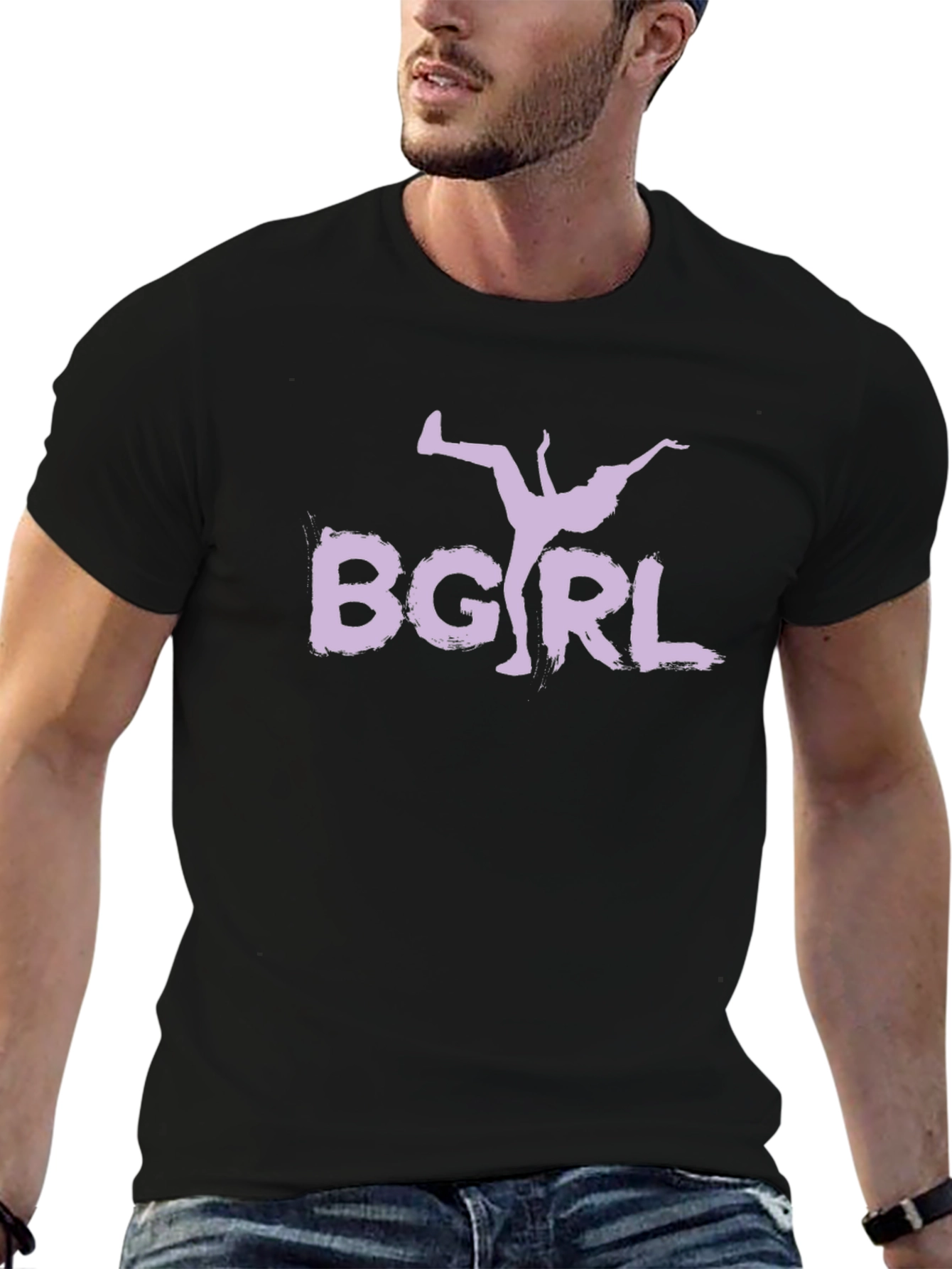 B-Girl Dance T-Shirt - Black Cotton Tee