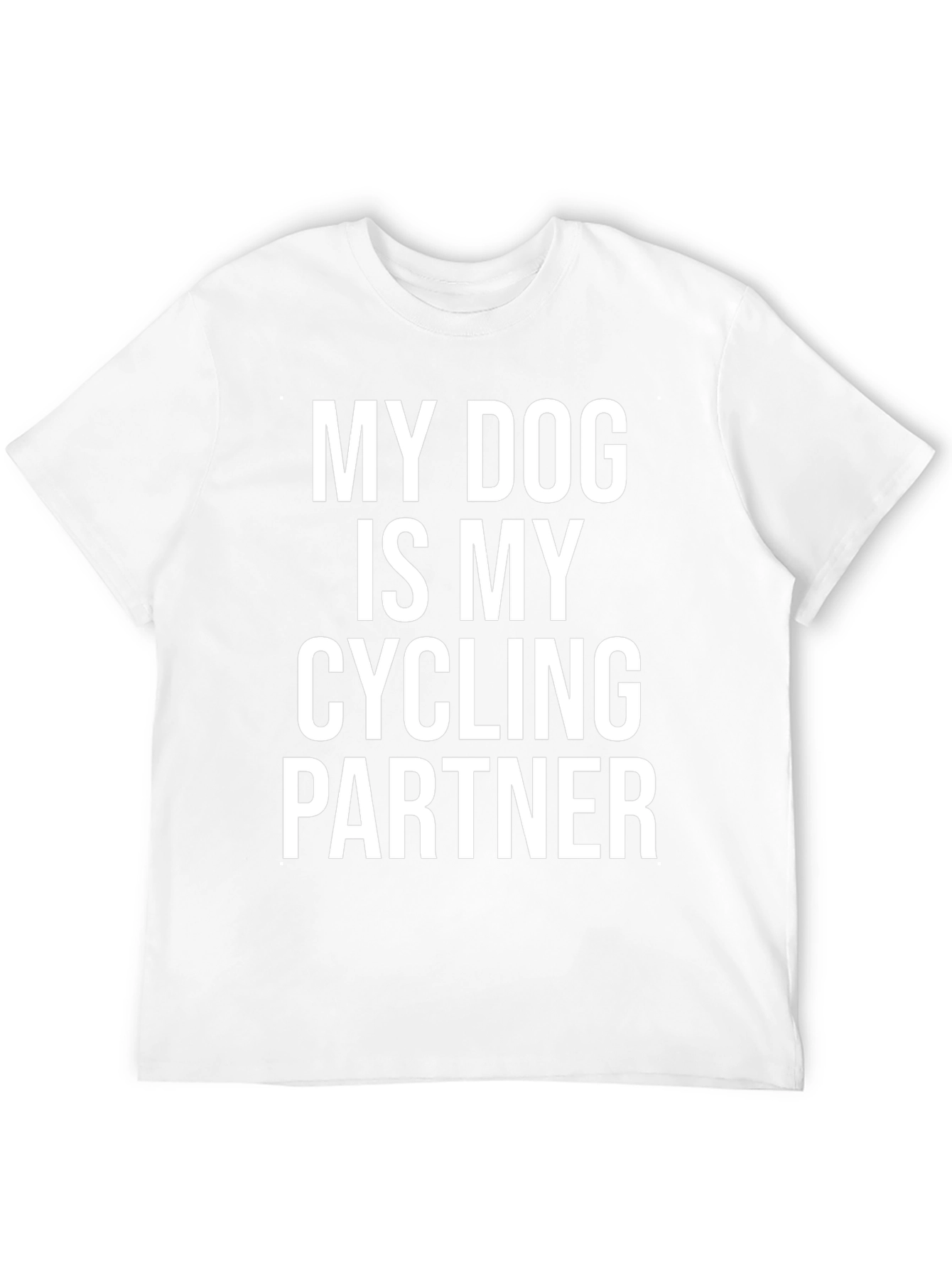 My Dog Is My Cycling Partner T-Shirt