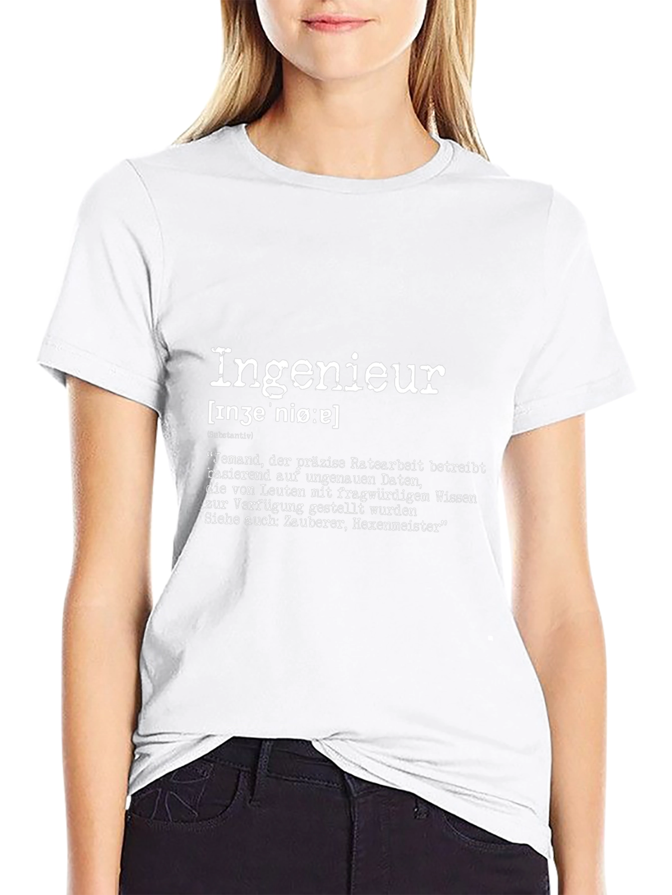 Engineer Definition Graphic Tee - Black T-Shirt