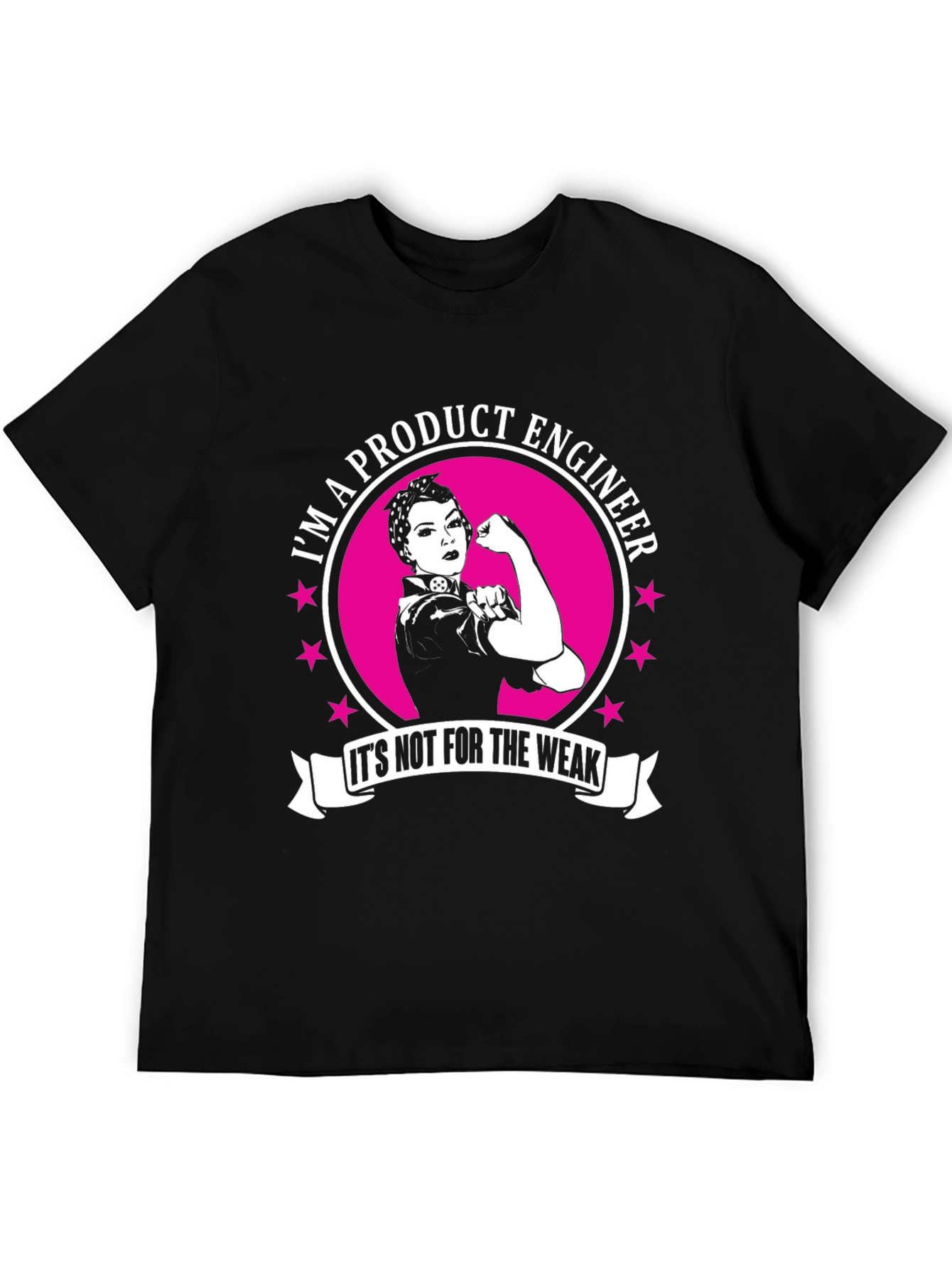 Product Engineer Womens T-Shirt - Strong Female Design