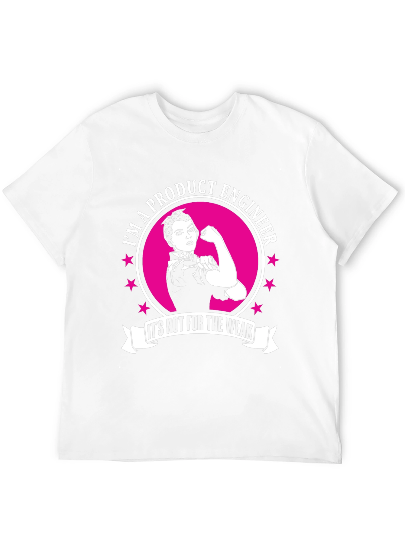 Product Engineer Womens T-Shirt - Strong Female Design