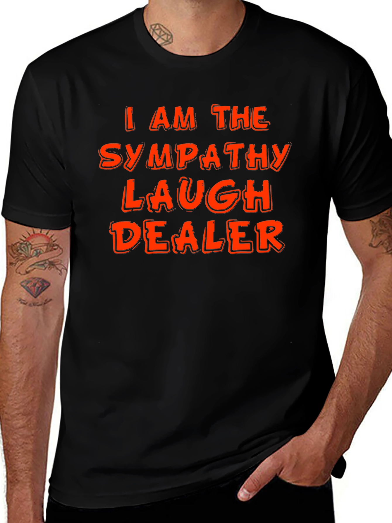 Sympathy Laugh Dealer T-Shirt - Funny Graphic Tee