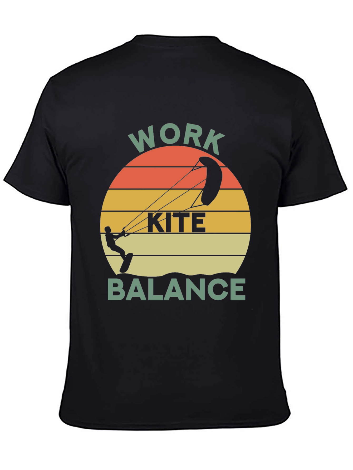 Work Kite Balance Graphic T-Shirt