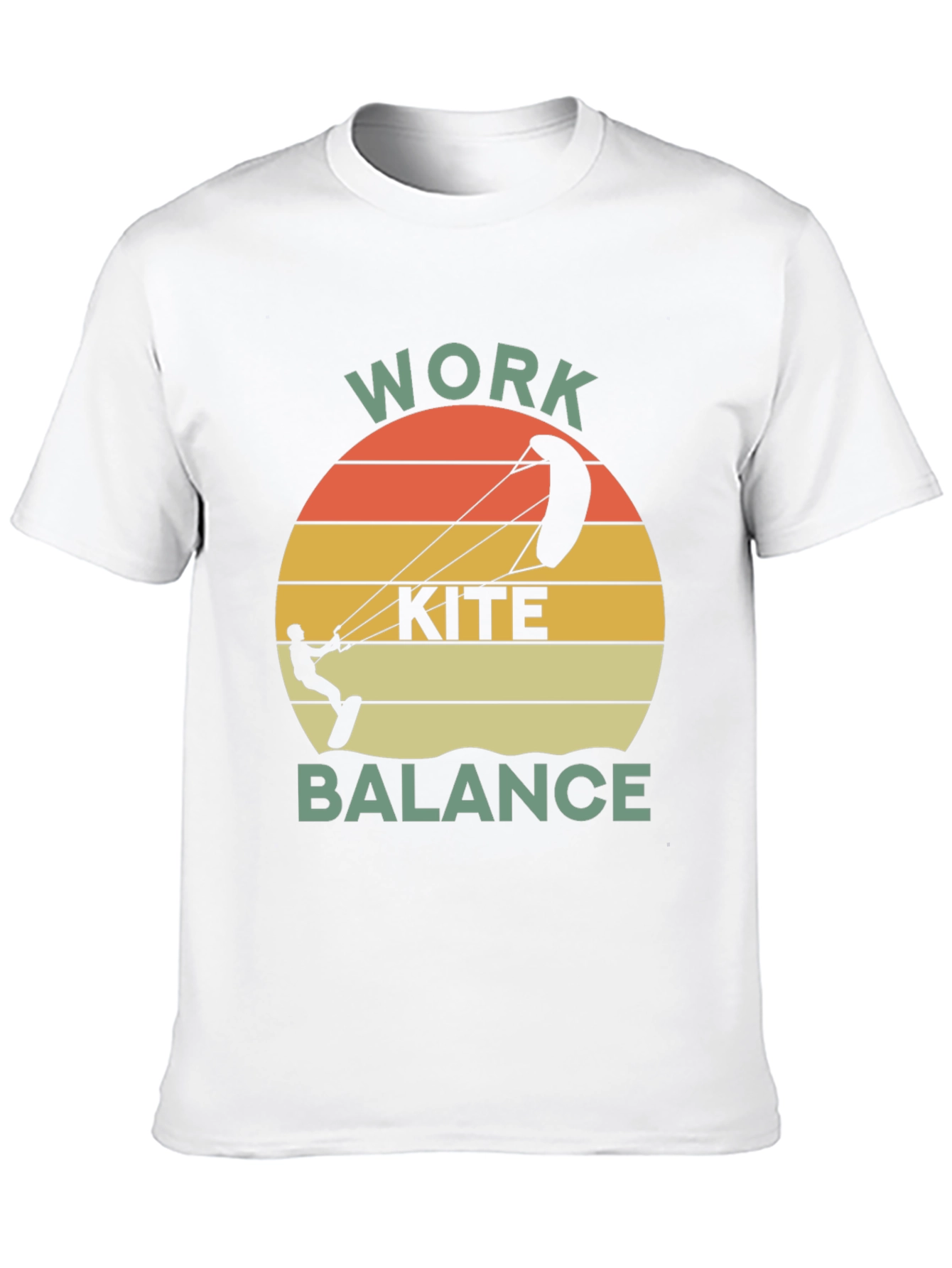 Work Kite Balance Graphic T-Shirt