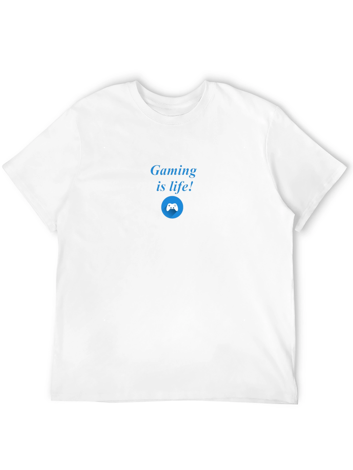 Gaming is Life! Black Graphic T-Shirt