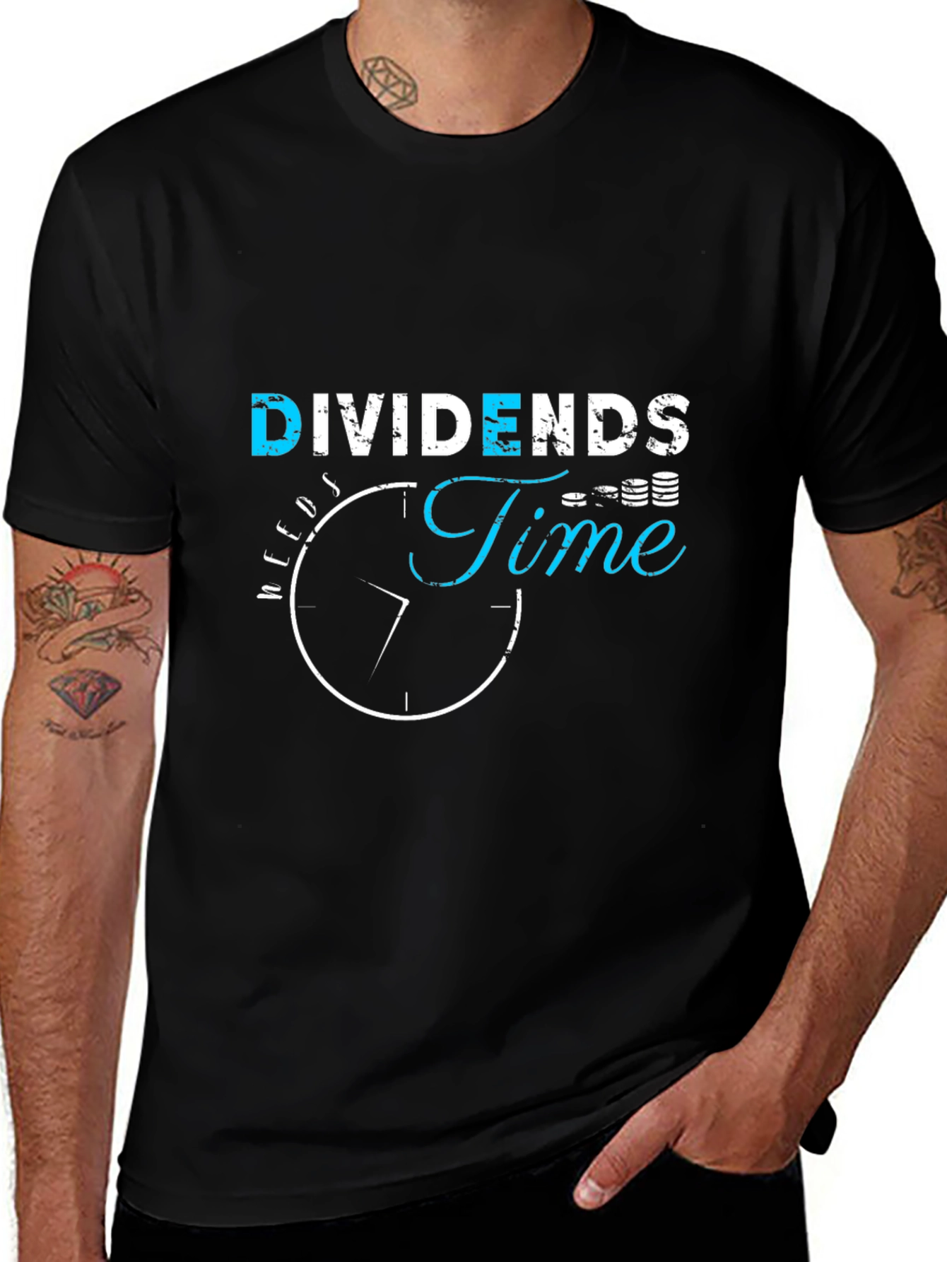 Dividends Time Graphic Tee - Invest & Prosper