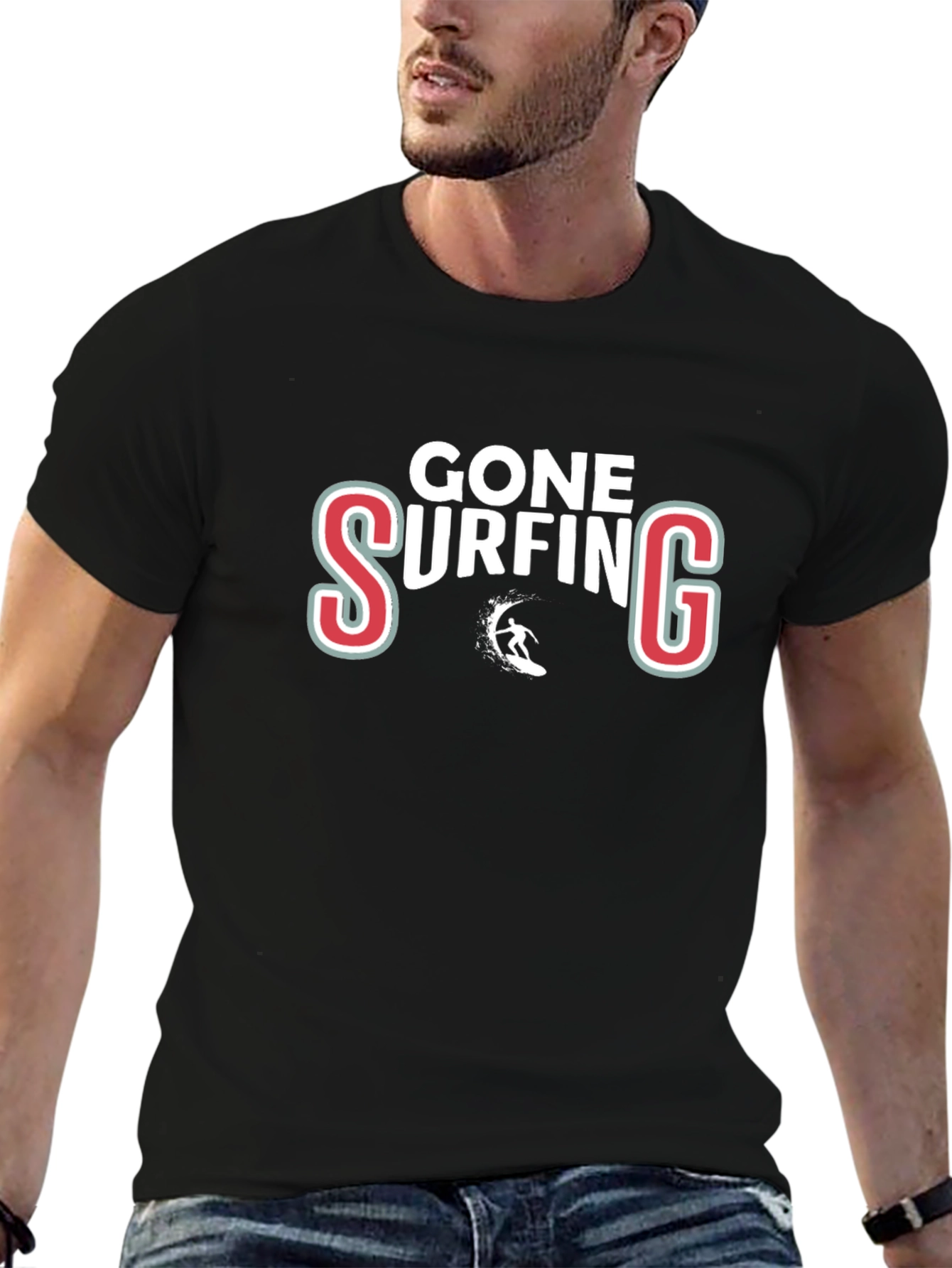 Gone Surfing Graphic Tee