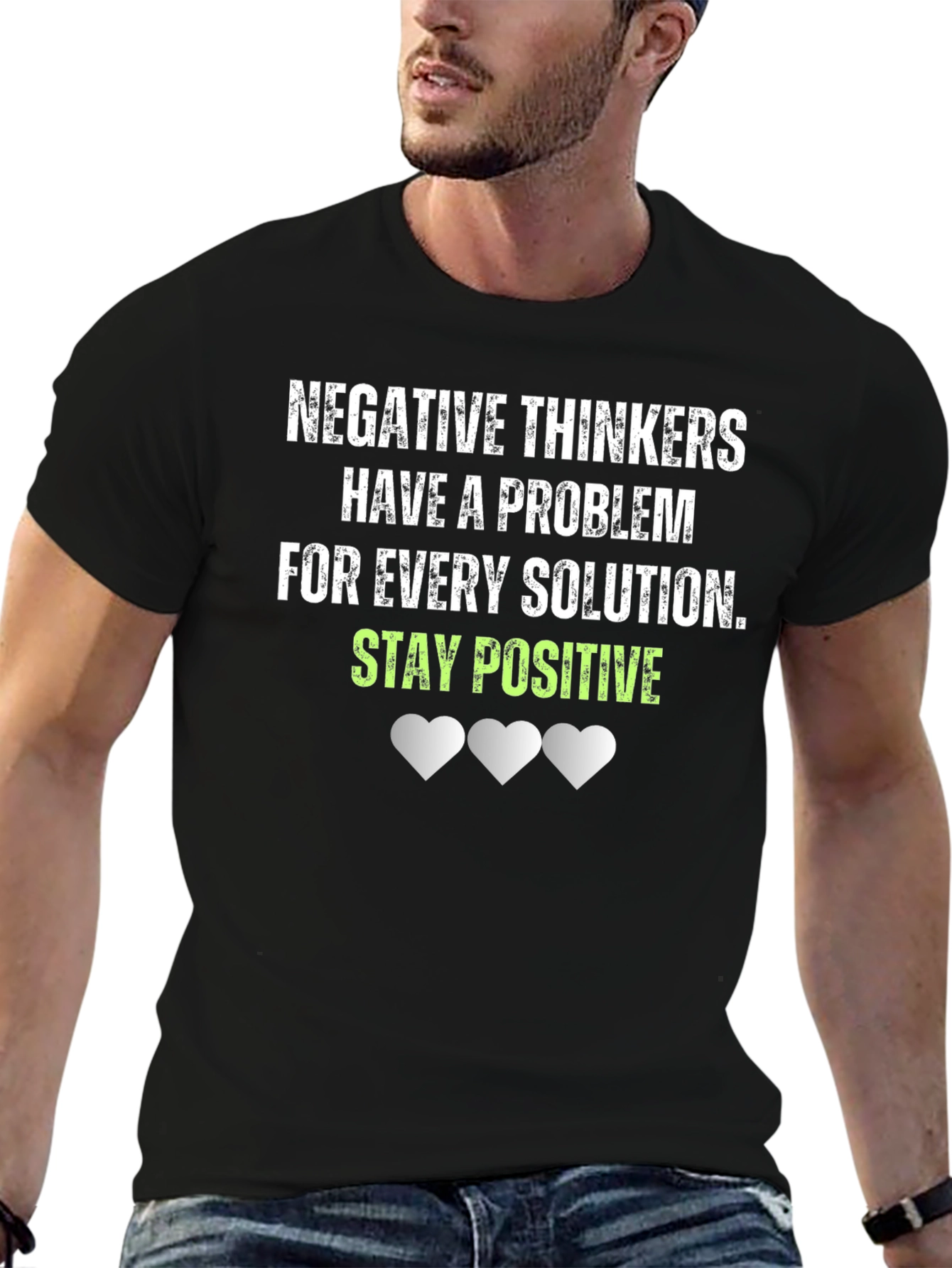 Stay Positive Graphic Tee