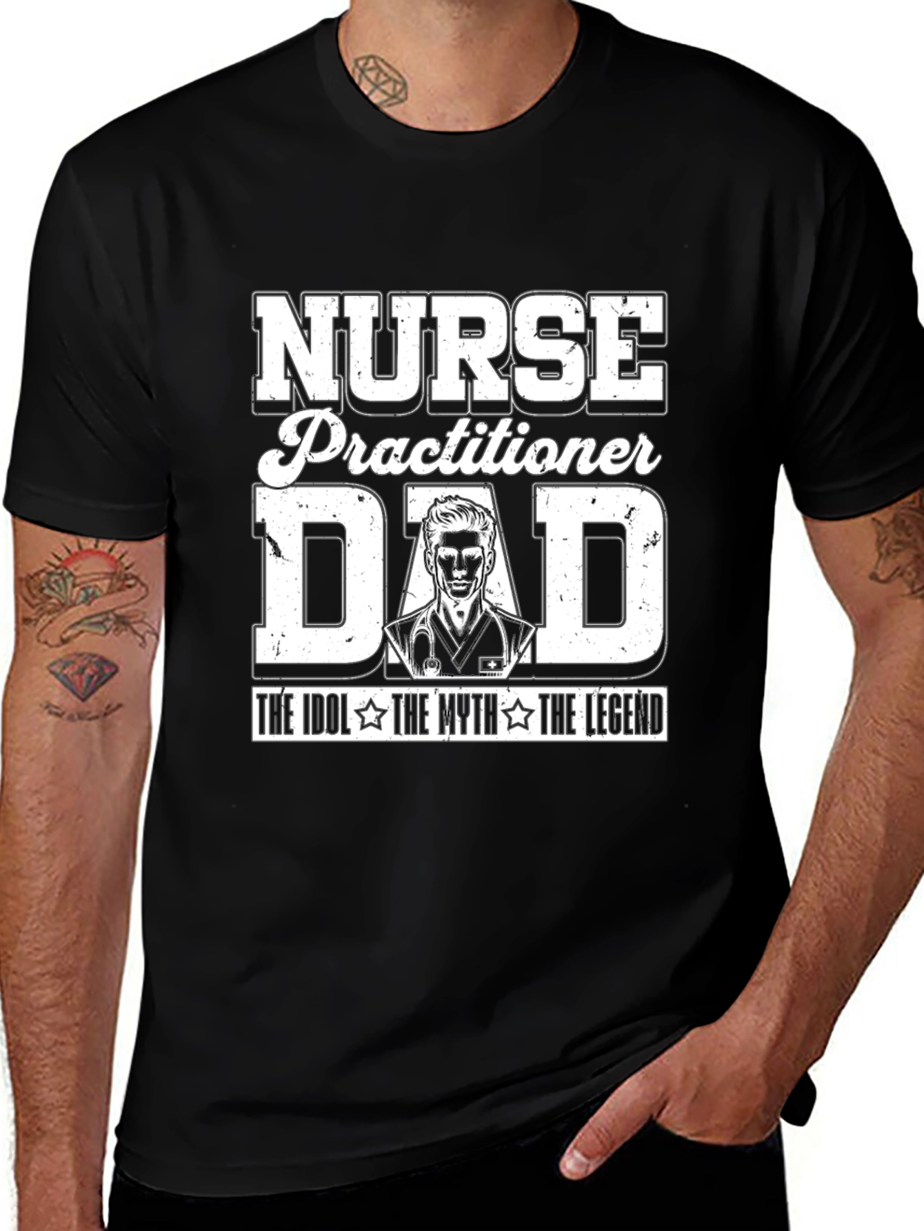 Nurse Practitioner Dad T-Shirt