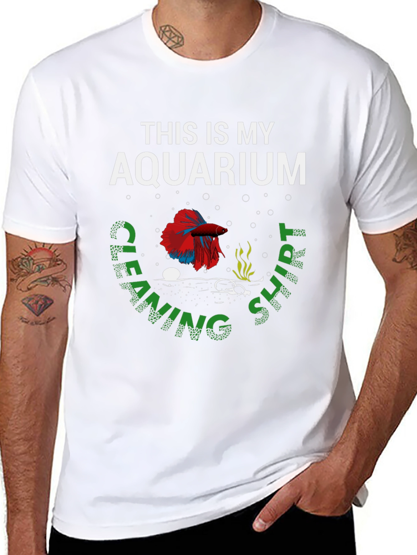 Aquarium Cleaning Shirt - Fish Lover Apparel