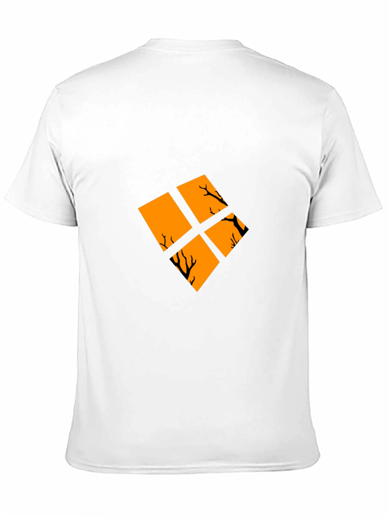 Spooky Tree Branch Graphic Tee - Halloween Style