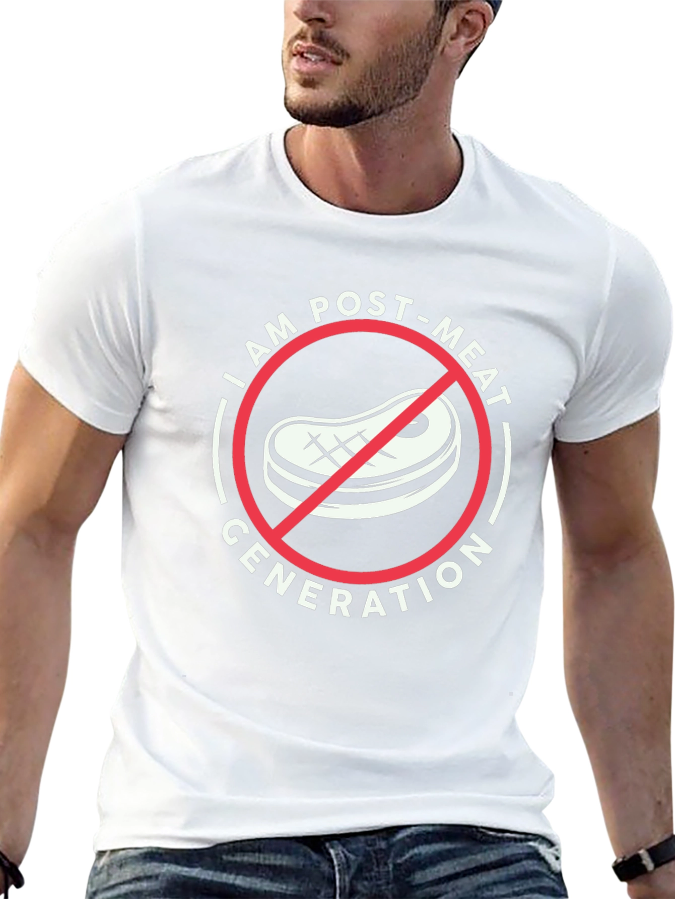 I Am Post-Meat Generation Graphic Tee