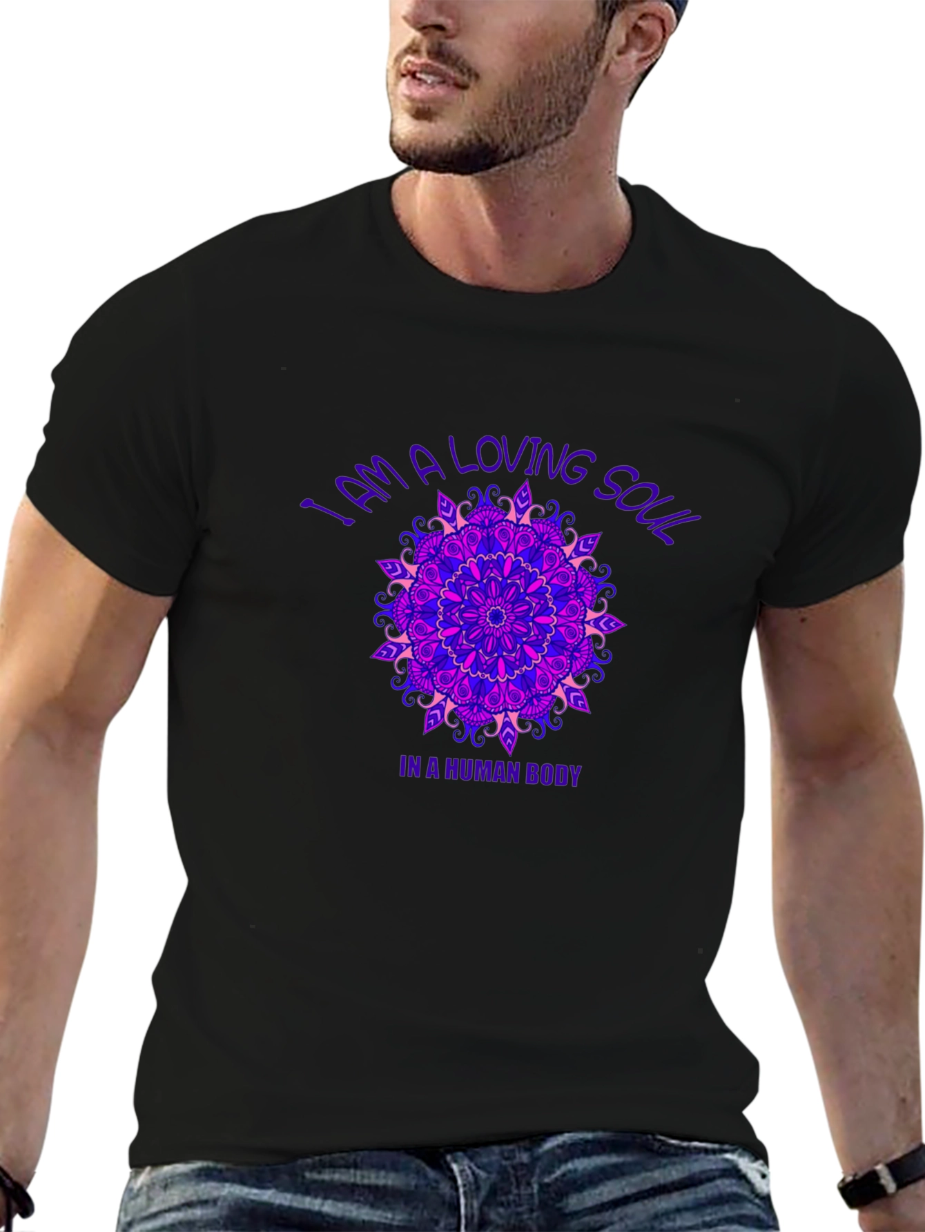 Loving Soul Mandala Graphic T-Shirt