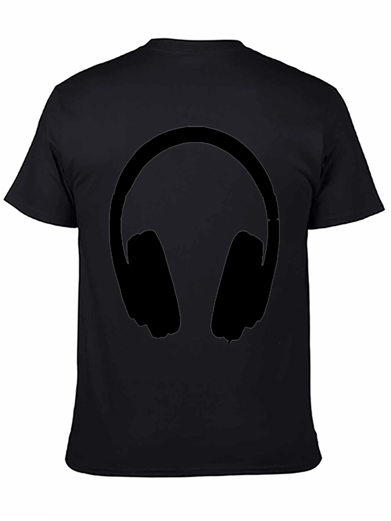 Headphones Graphic T-Shirt - Casual Style