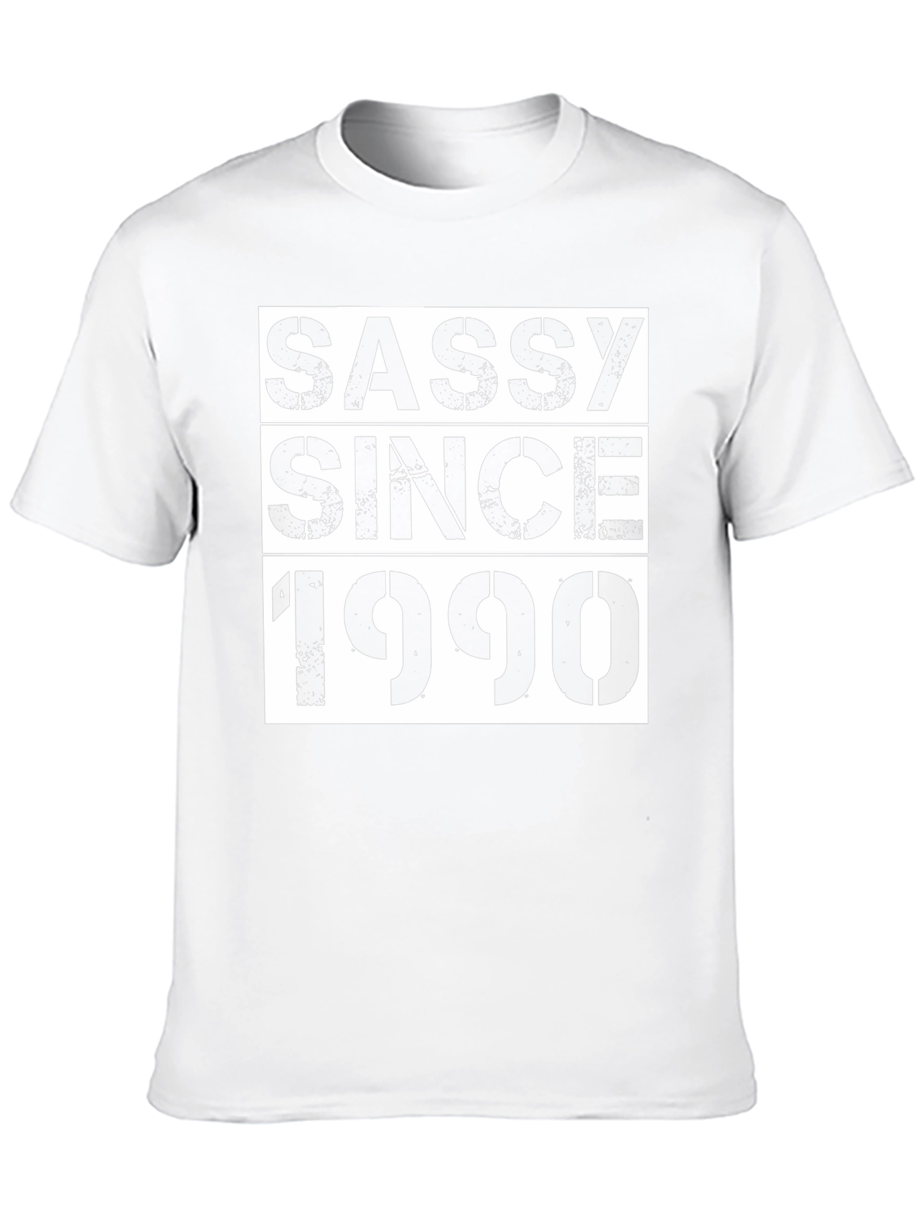 Sassy Since 1990 Graphic Tee - Black