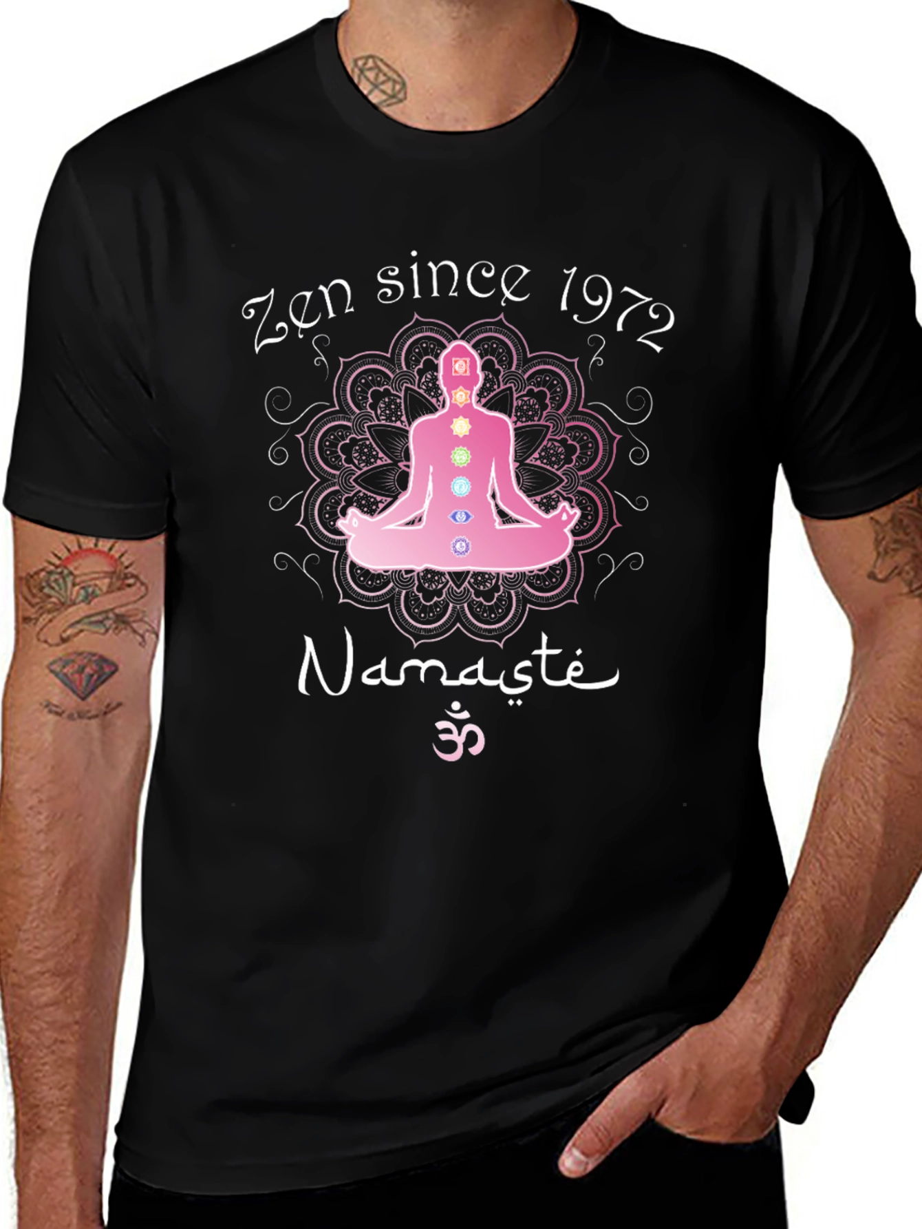 Zen Since 1972 Namaste Meditation T-Shirt