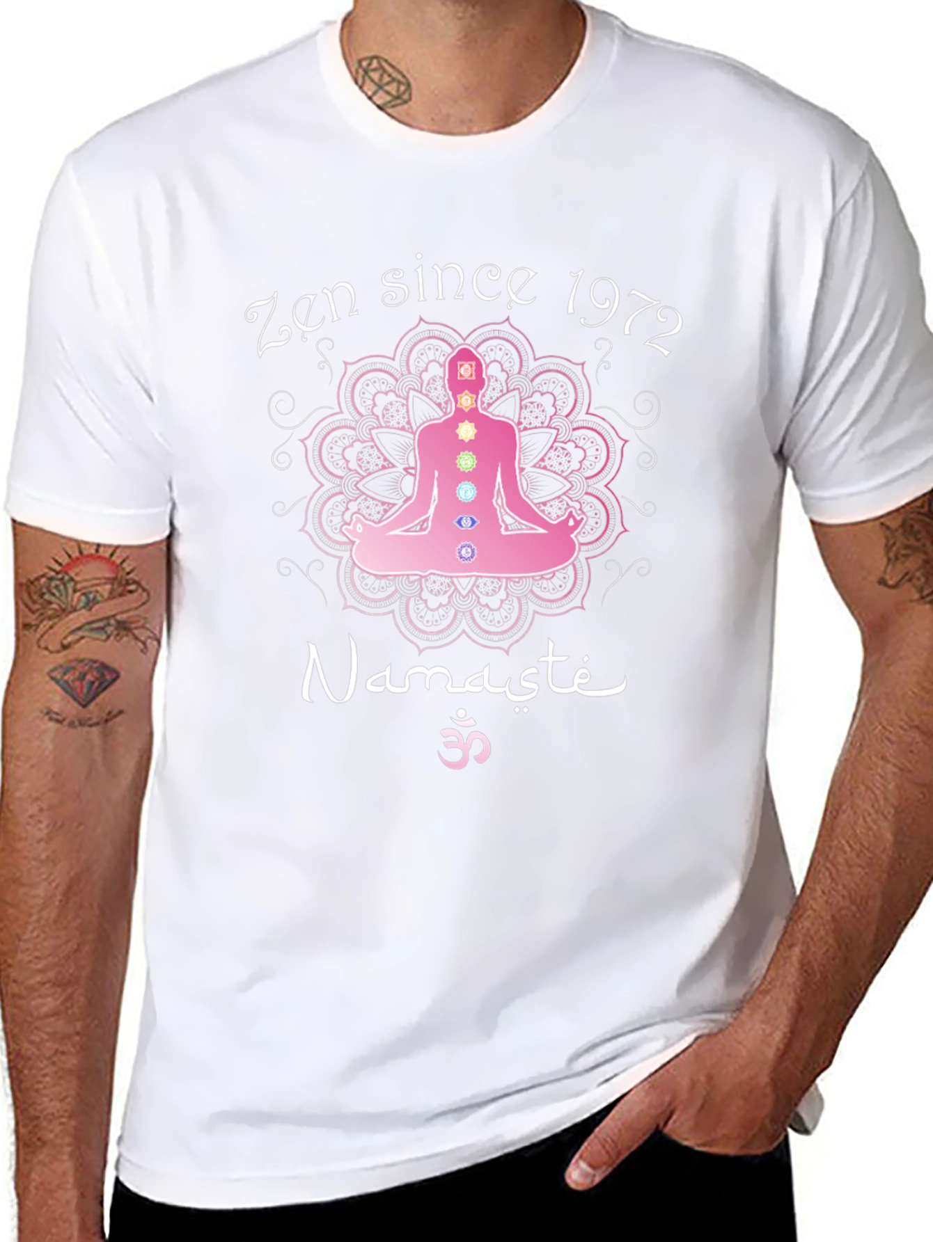 Zen Since 1972 Namaste Meditation T-Shirt