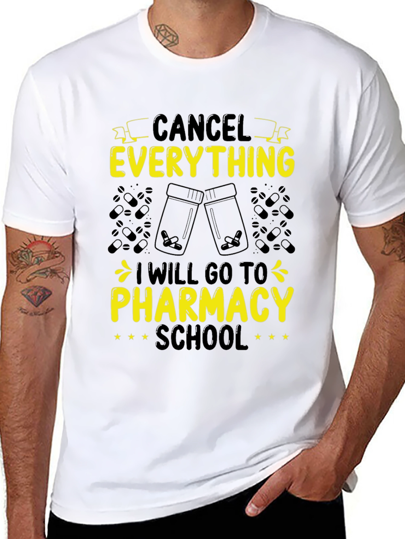 Pharmacy School T-Shirt - Cancel Everything