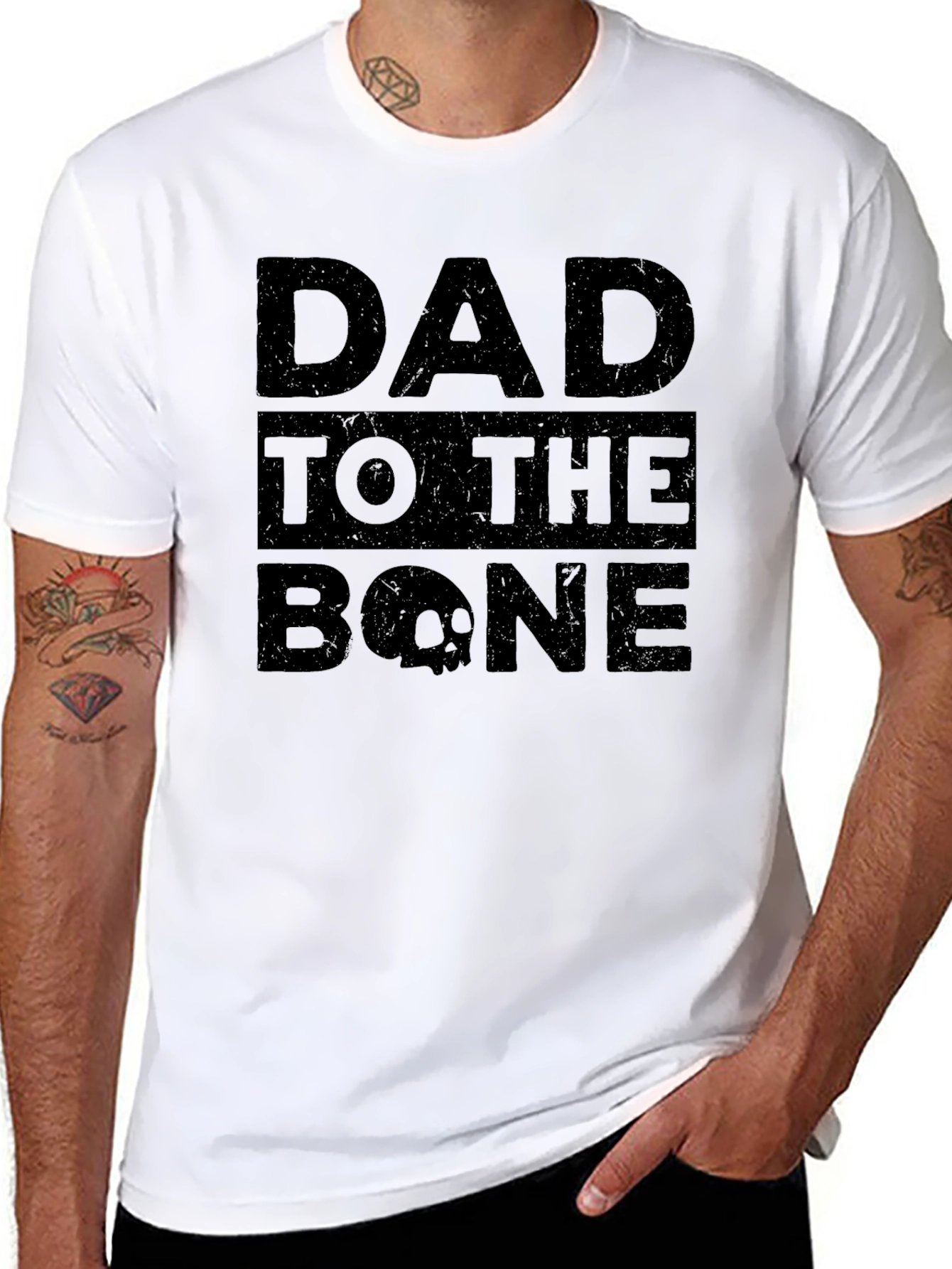 Dad to the Bone Graphic T-Shirt