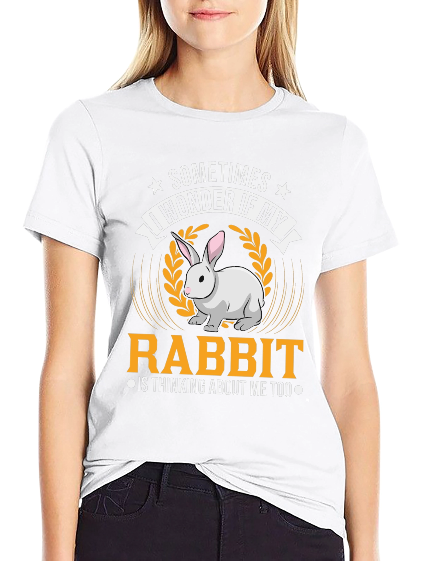 Rabbit Lover Graphic T-Shirt