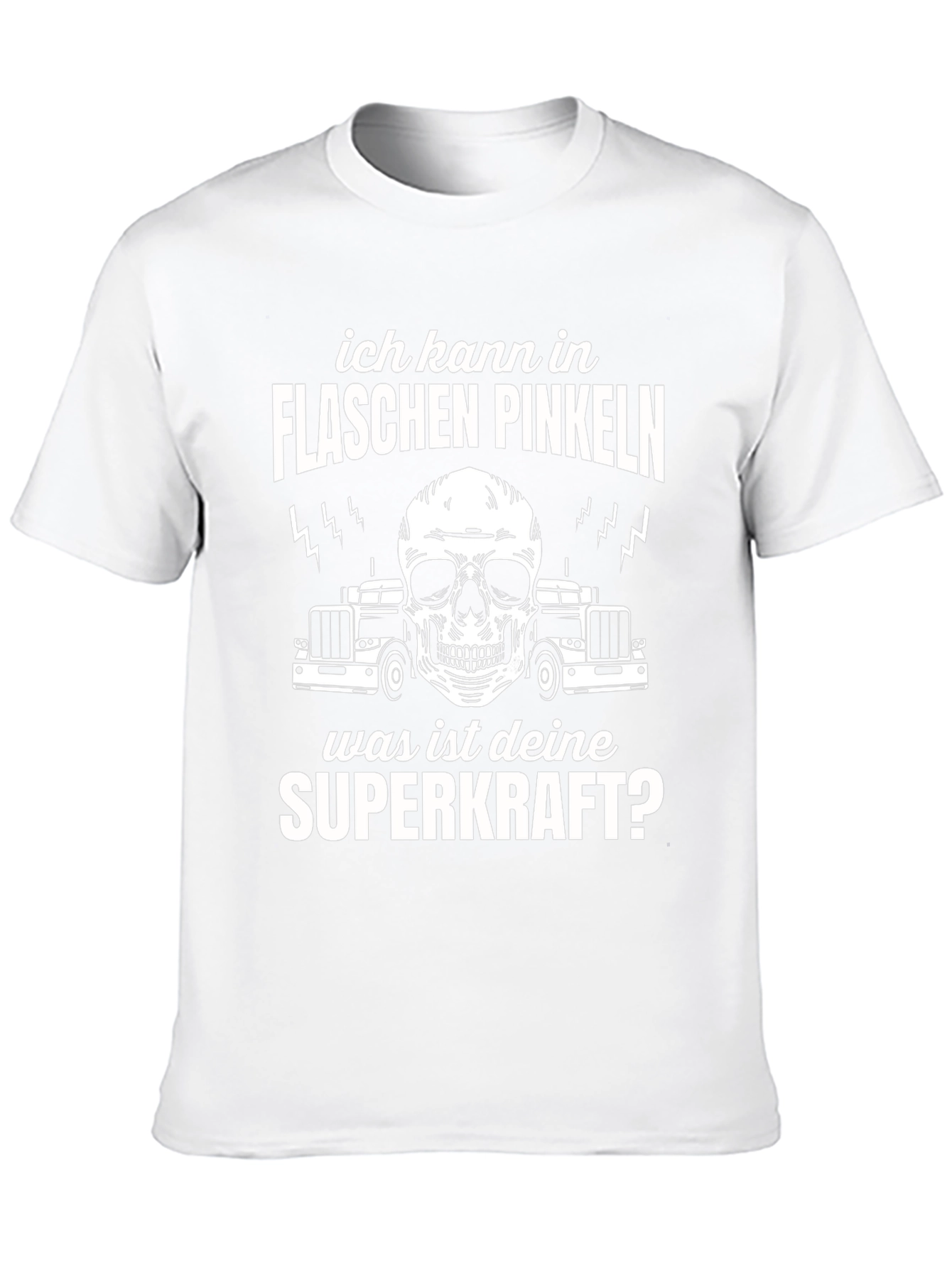 Funny German T-Shirt - Ich Kann In Flaschen Pinkeln