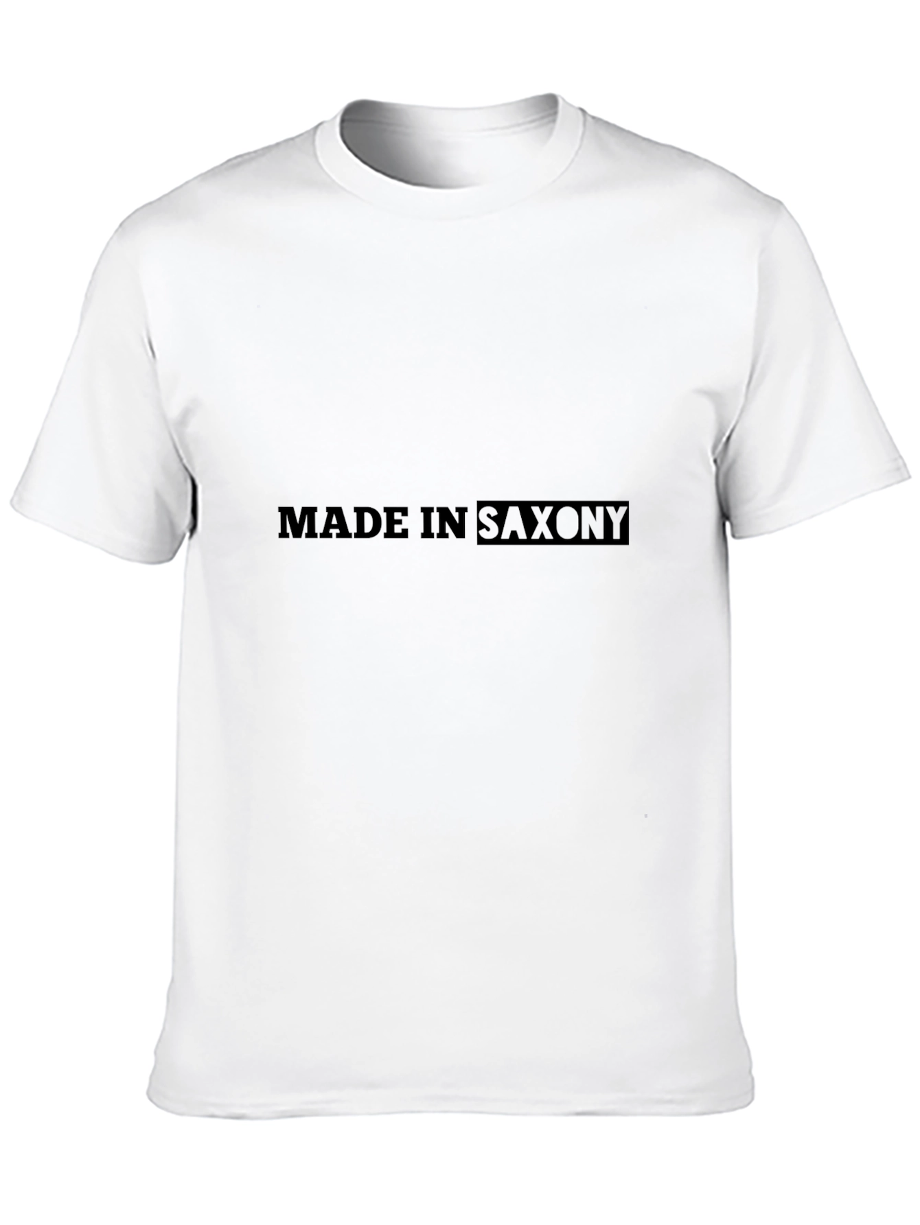 Made in Saxony Black T-Shirt Casual Wear