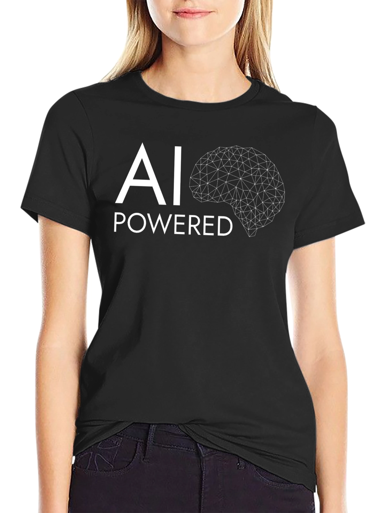 AI Powered Brain T-Shirt