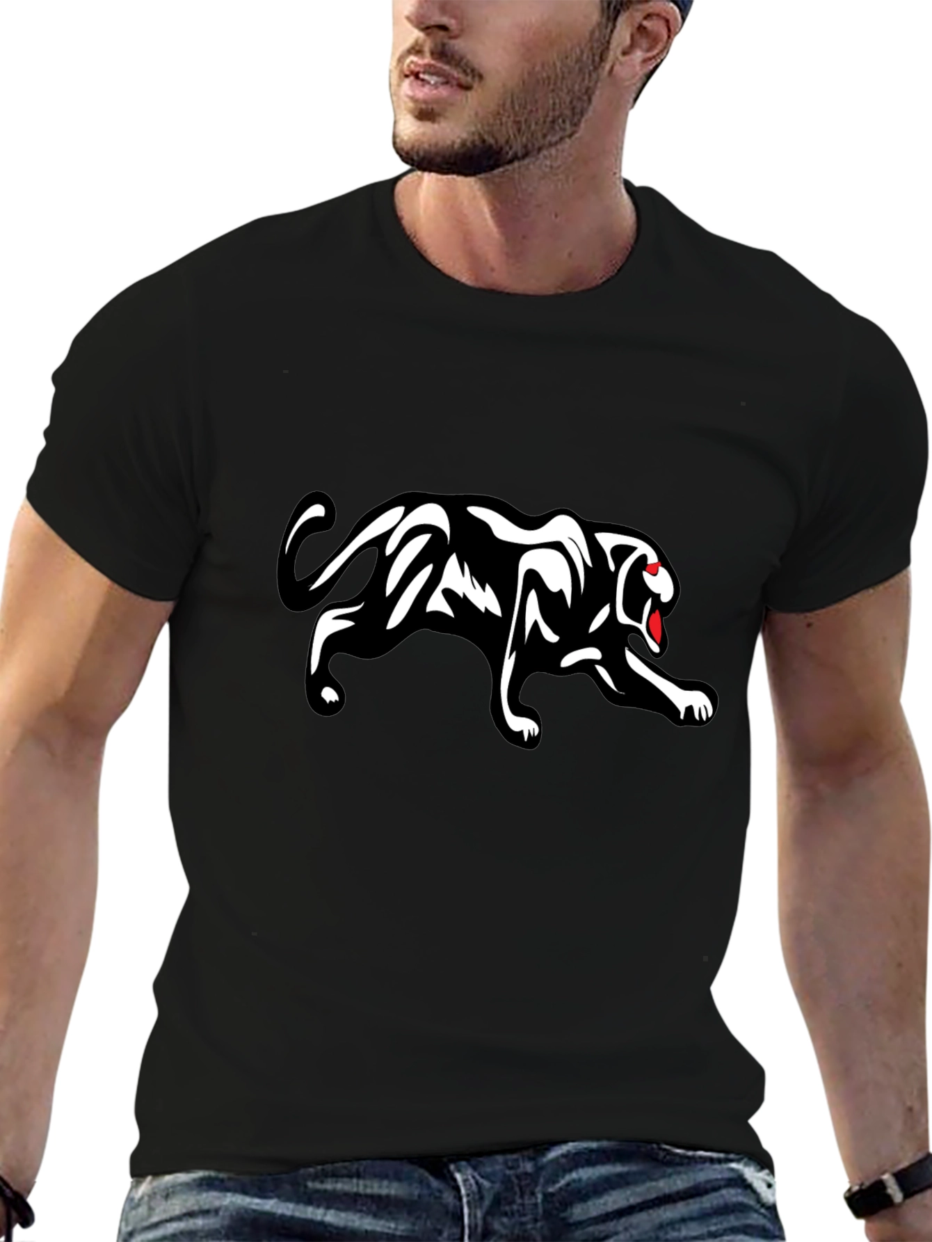 Black Panther Graphic Tee - Stylish & Fierce