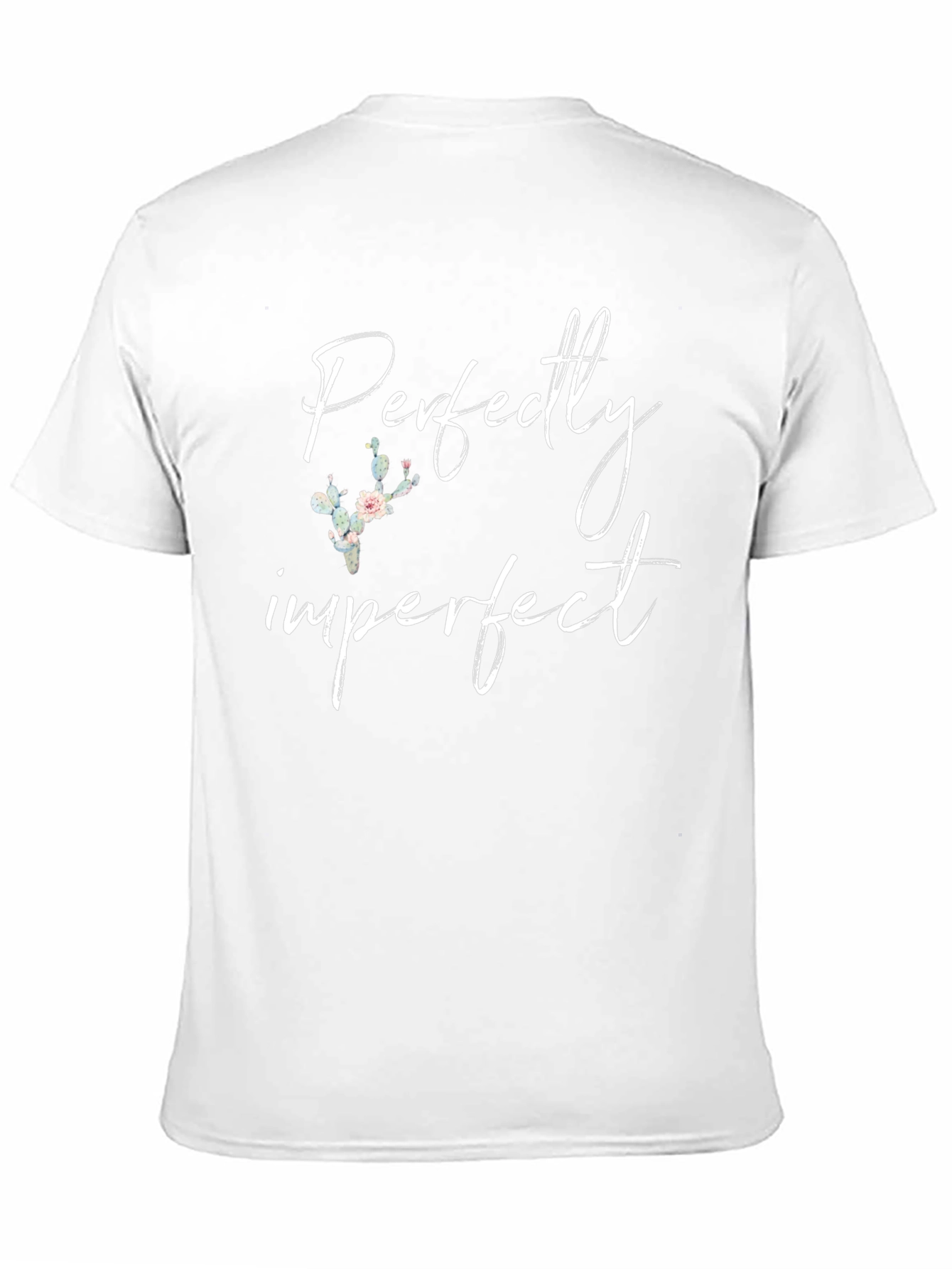 Perfectly Imperfect Cactus Graphic Tee - Black
