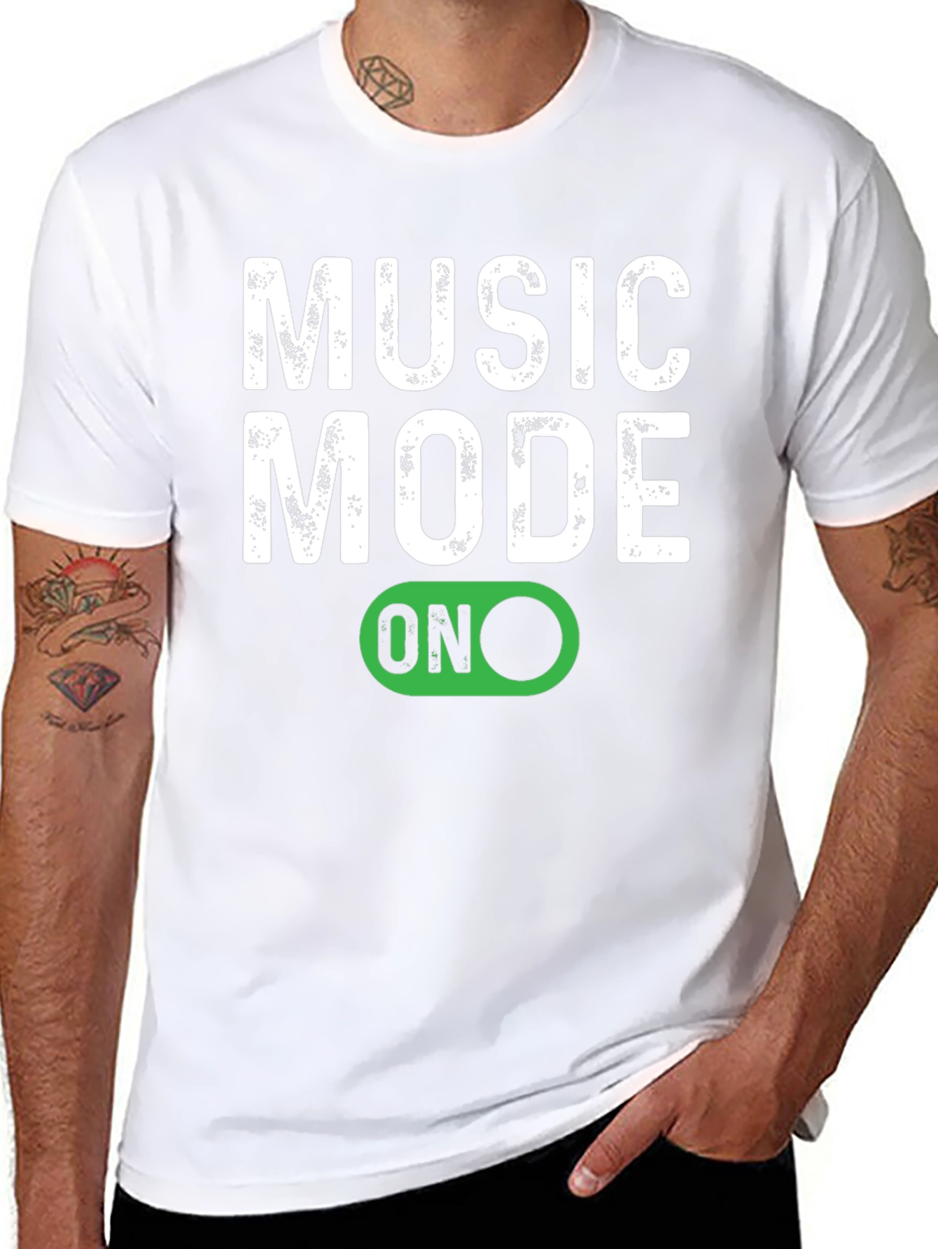 Music Mode ON Graphic Tee