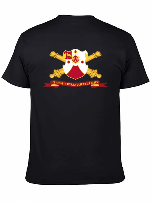 24th Field Artillery T-Shirt: Military Pride Tee