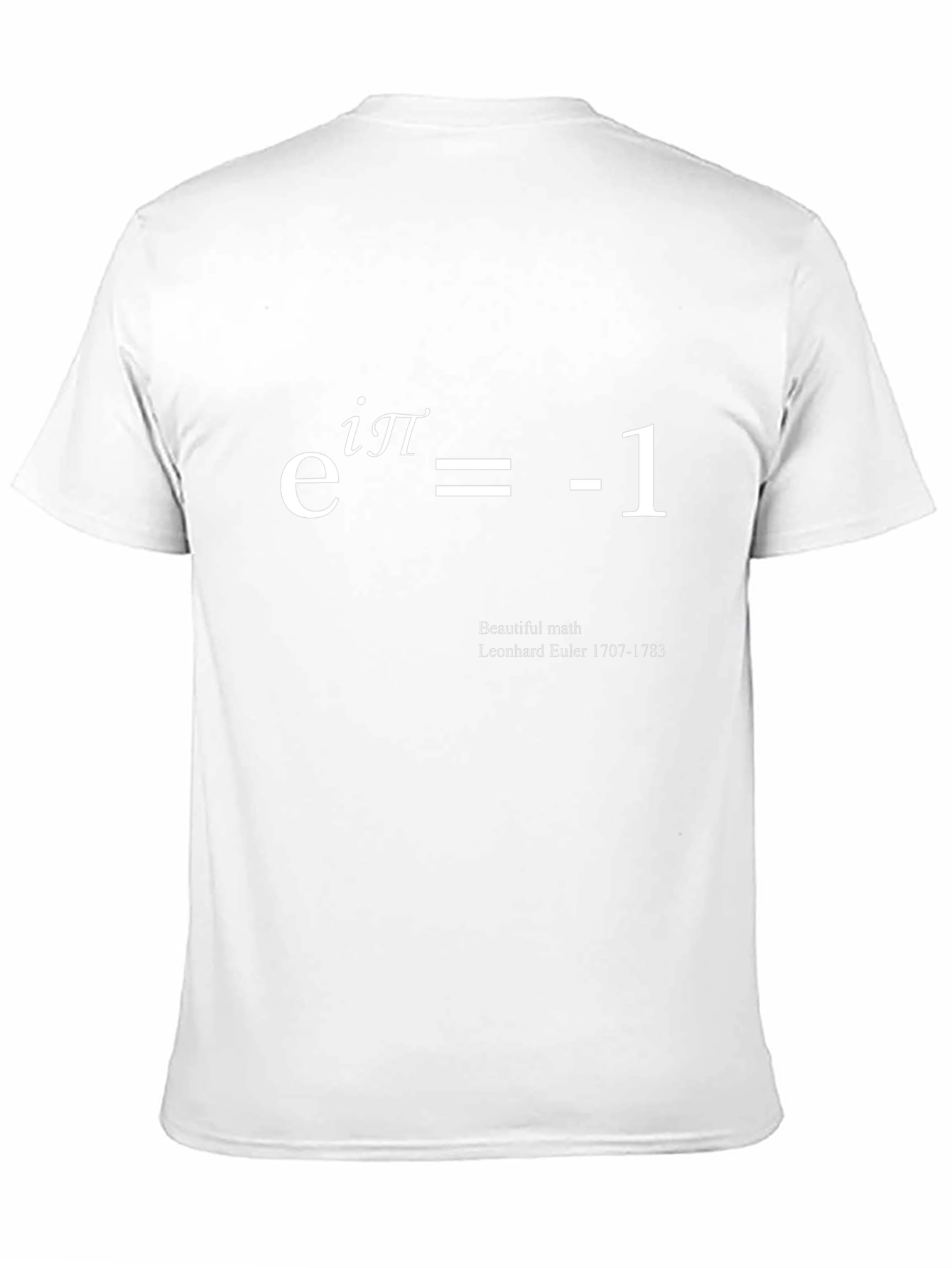 Eulers Identity T-Shirt - Math Equation Tee