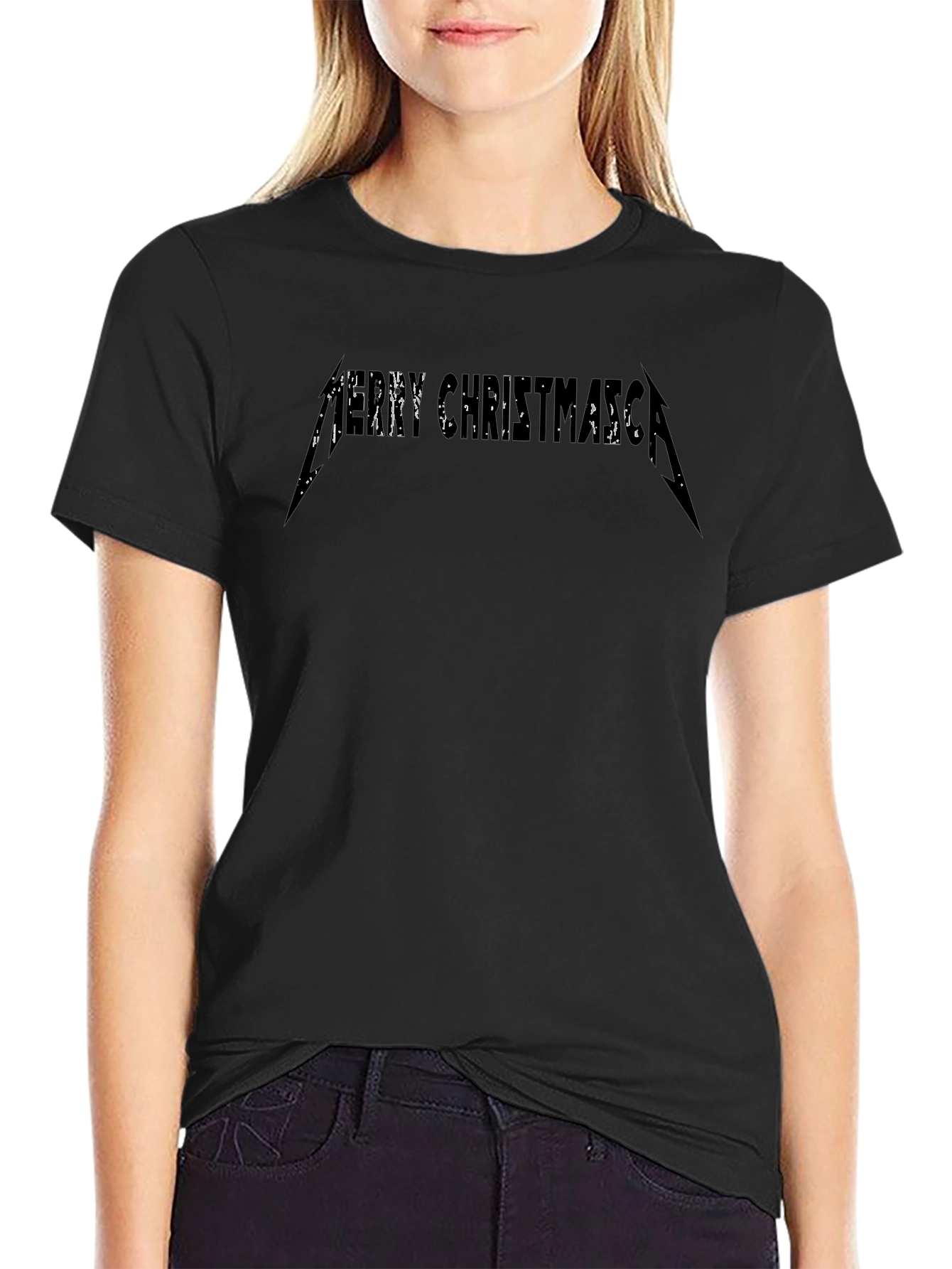 Merry Christmas Metallica Style T-Shirt