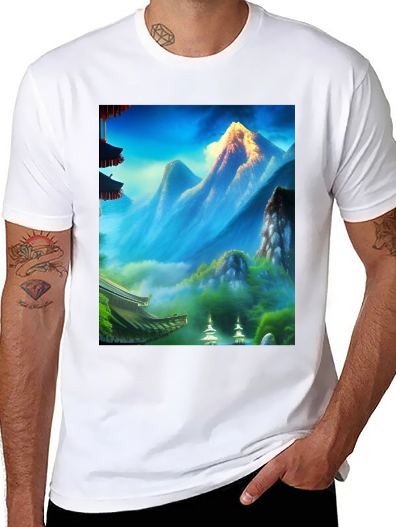 Scenic Mountain View T-Shirt