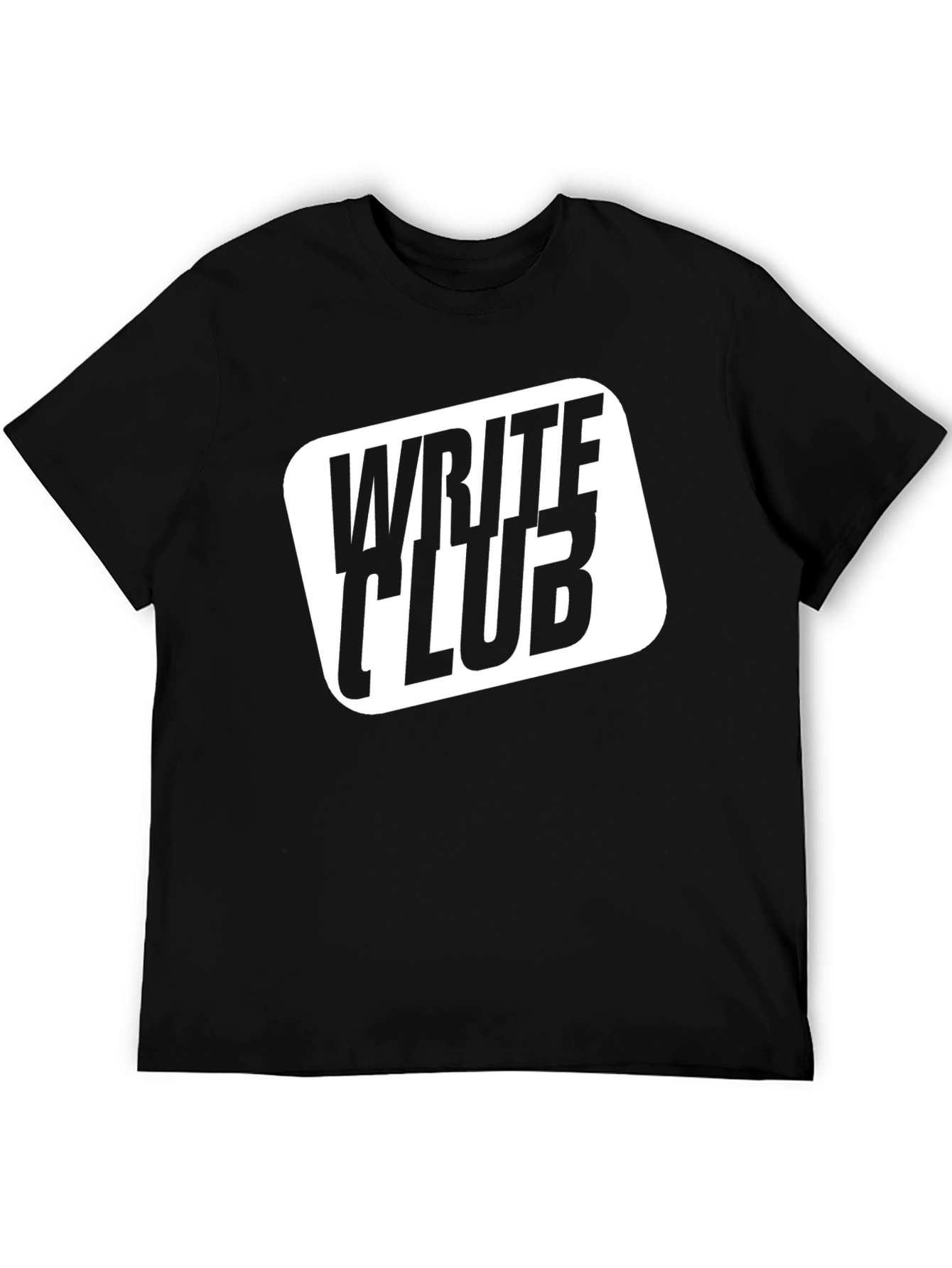Write Club Black T-Shirt - Bold Graphic Tee