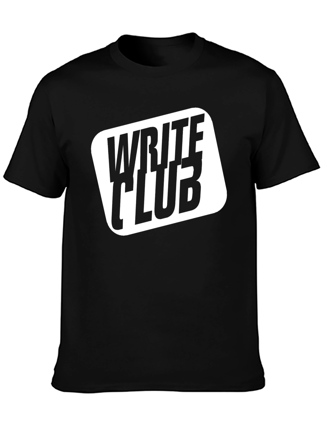 Write Club Black T-Shirt - Bold Graphic Tee
