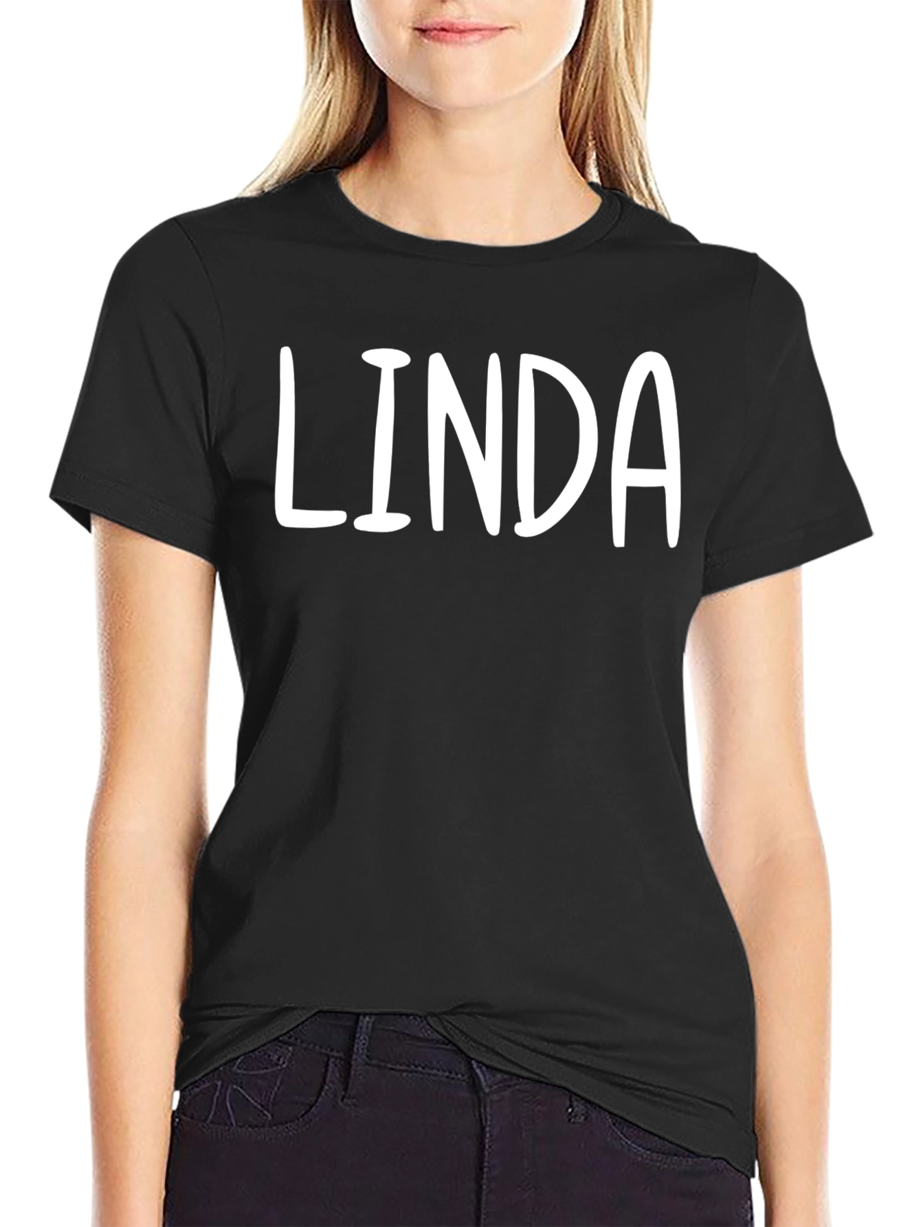 Linda T-Shirt - Personalized Name Tee