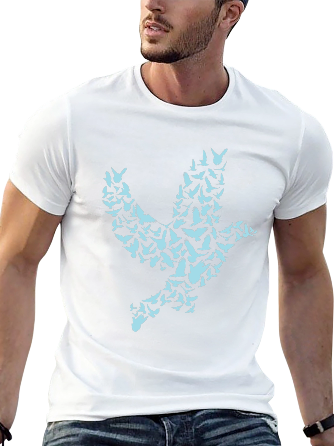 Bird Silhouette Graphic Tee