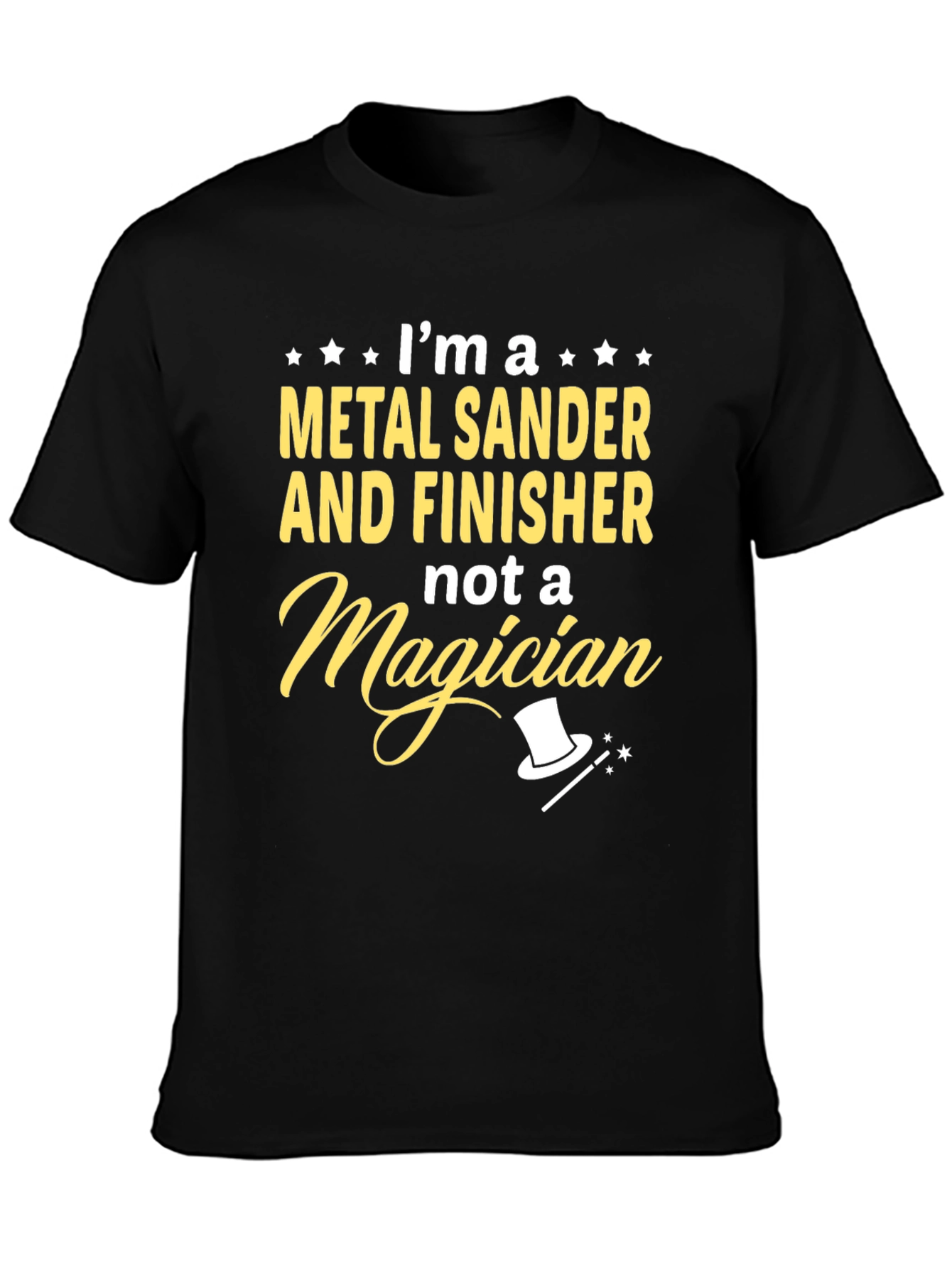 Metal Sander Finisher T-Shirt - Funny Work Tee