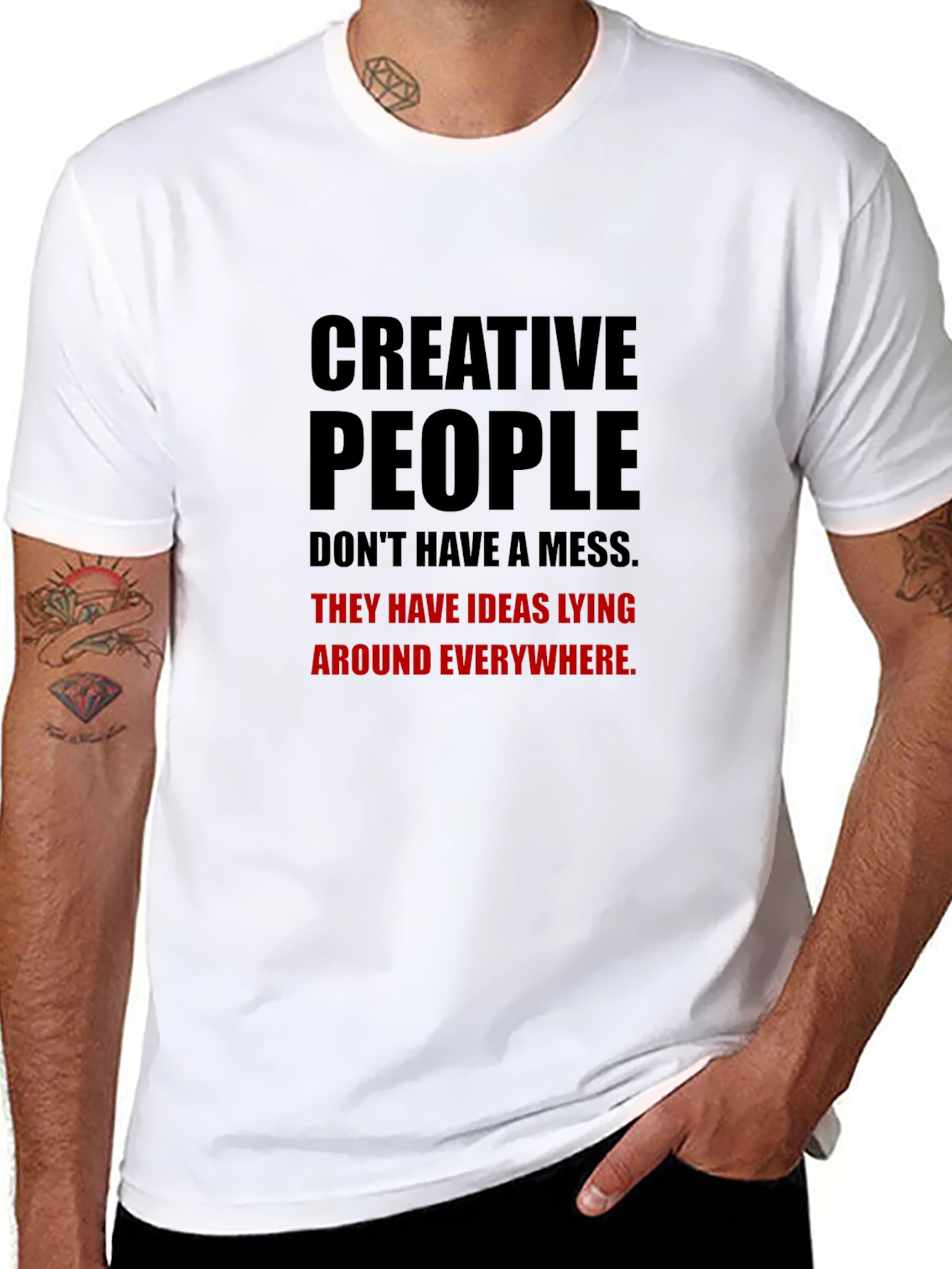 Creative People Tee - Ideas Everywhere T-Shirt
