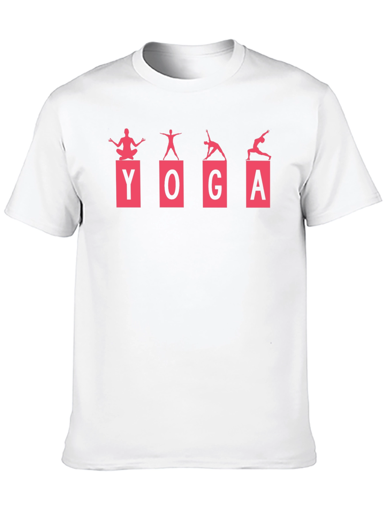 Yoga Poses Black Tee