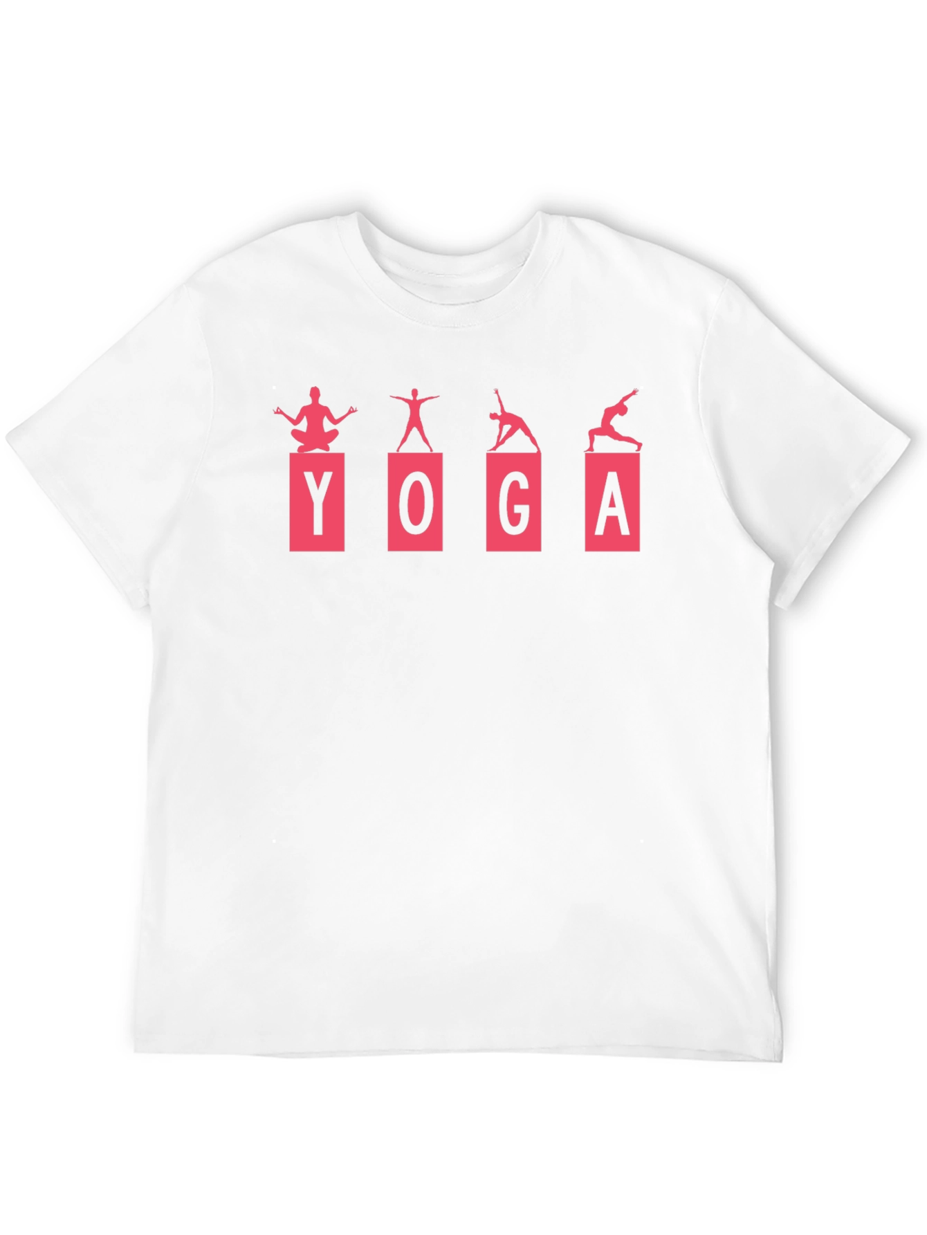 Yoga Poses Black Tee