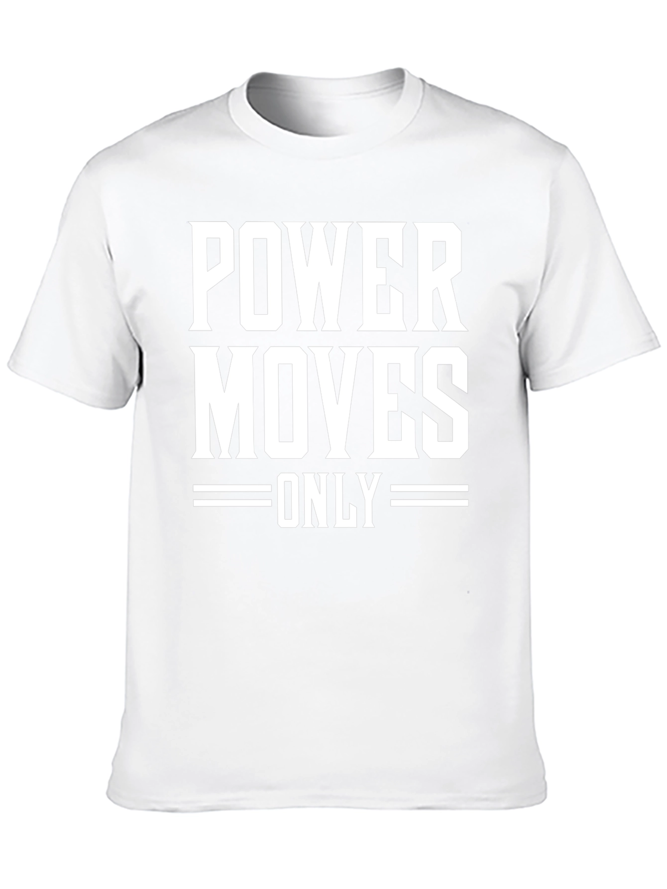 Power Moves Only Graphic Tee - Mens Black T-Shirt