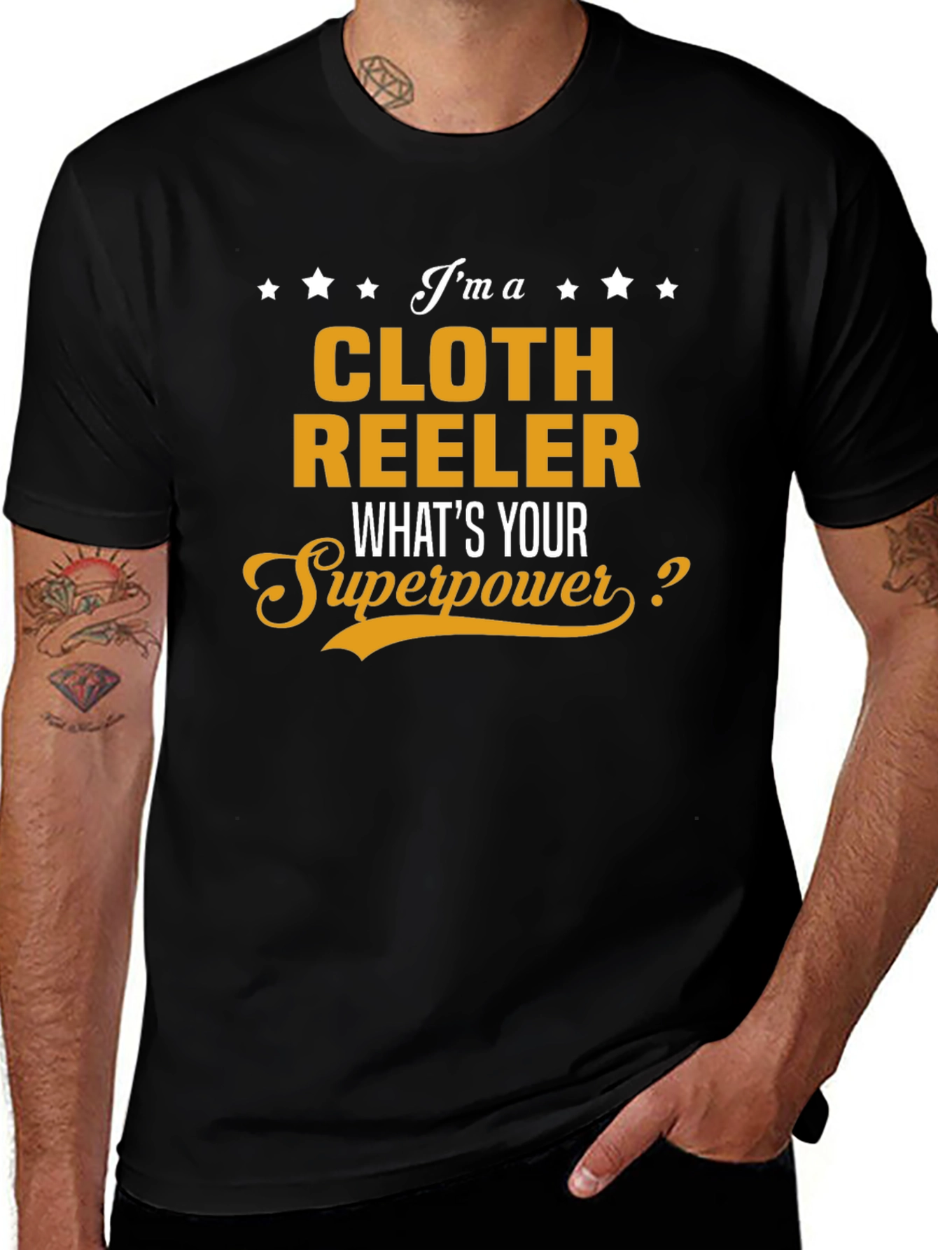Cloth Reeler Superpower T-Shirt